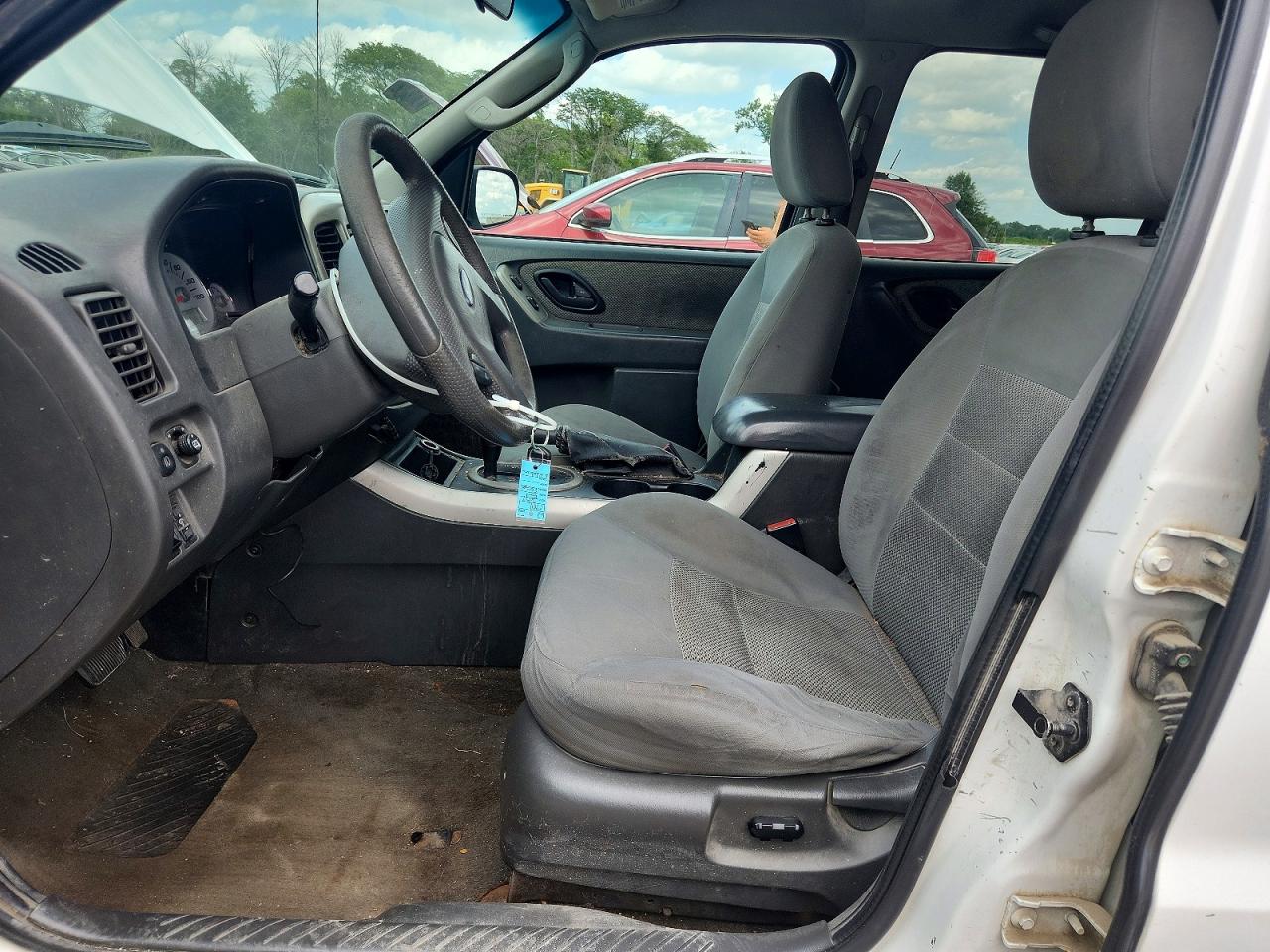 2007 Ford Escape Hev White vin: 1FMYU59H57KA49654