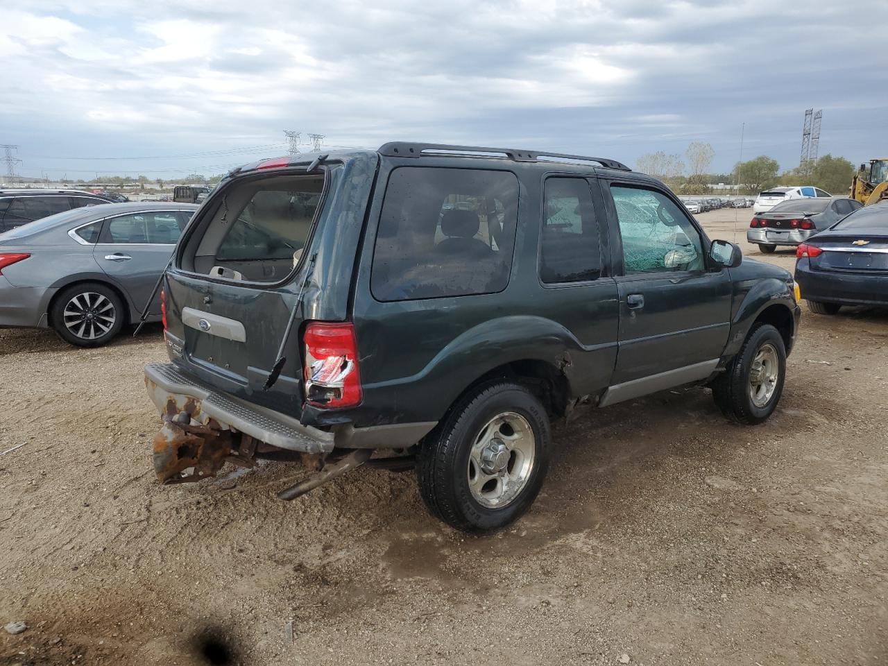 2003 Ford Explorer Sport Charcoal vin: 1FMYU60E03UB56599