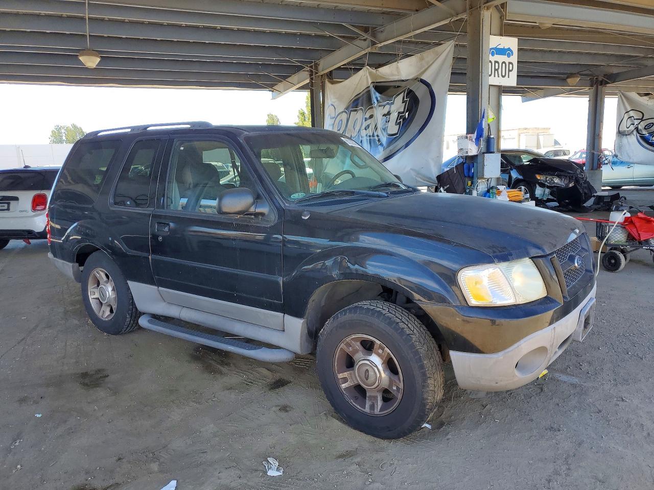 2003 Ford Explorer Sport Black vin: 1FMYU60E63UB97786