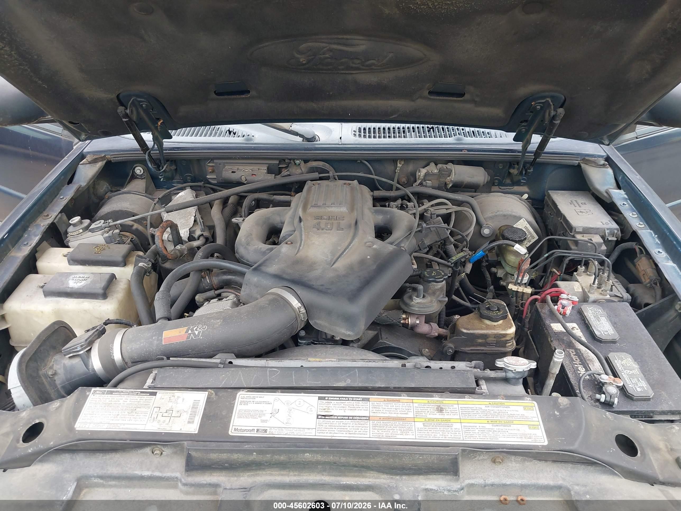 2001 Ford Explorer Sport   Blue vin: 1FMYU60E91UA29914