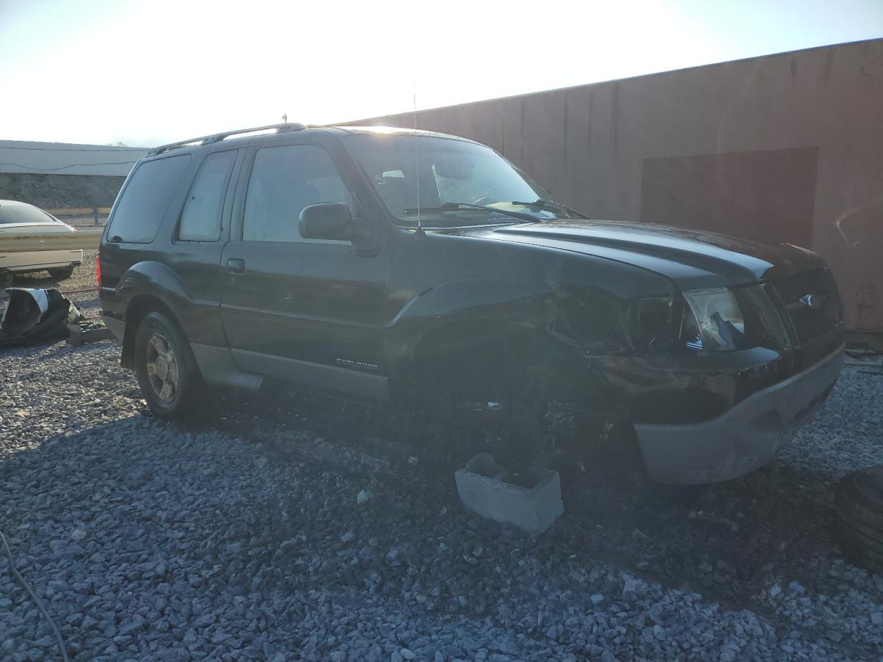 2002 Ford Explorer Sport Black vin: 1FMYU60EX2UC68244