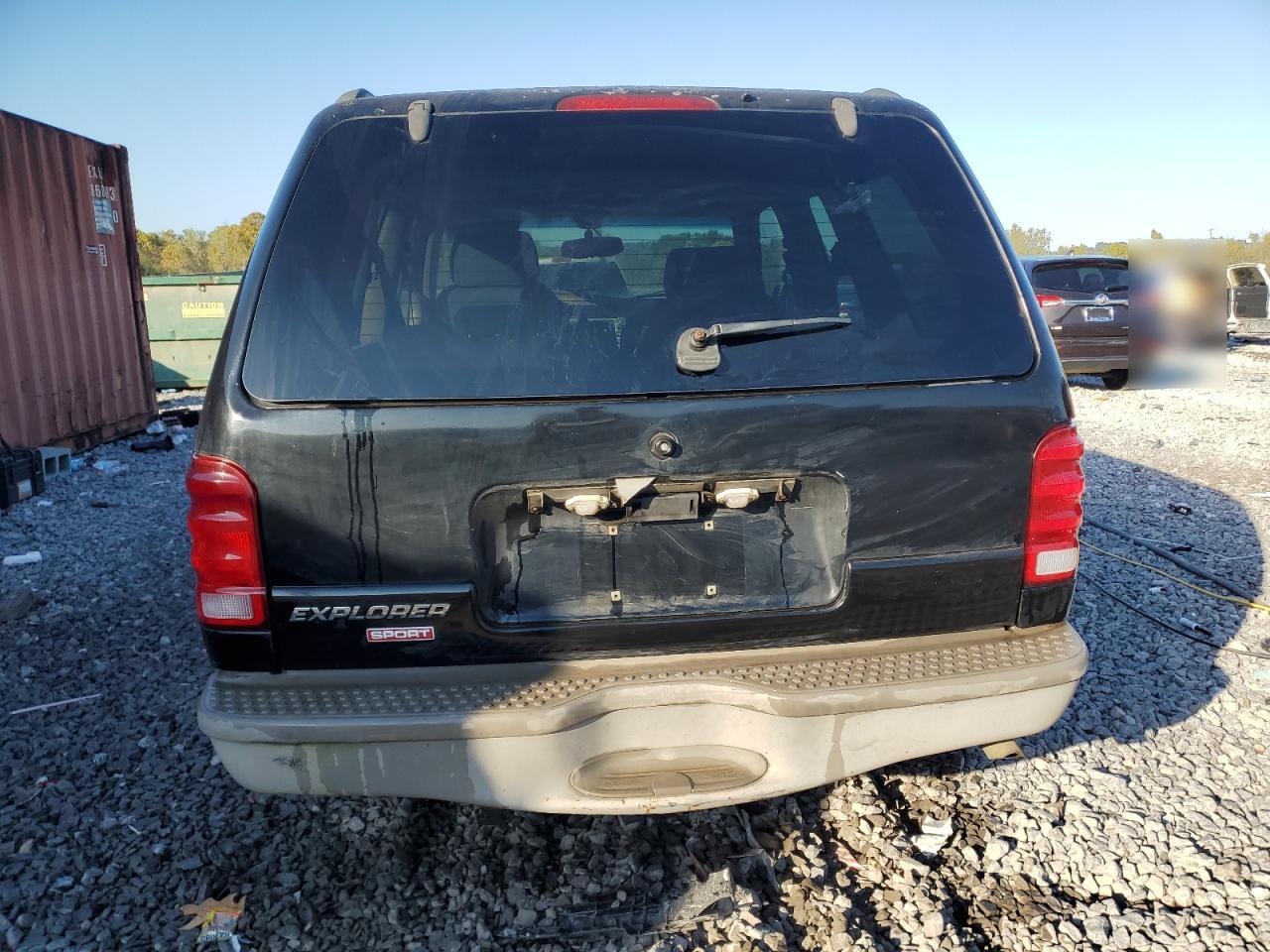 2002 Ford Explorer Sport Black vin: 1FMYU60EX2UC68244