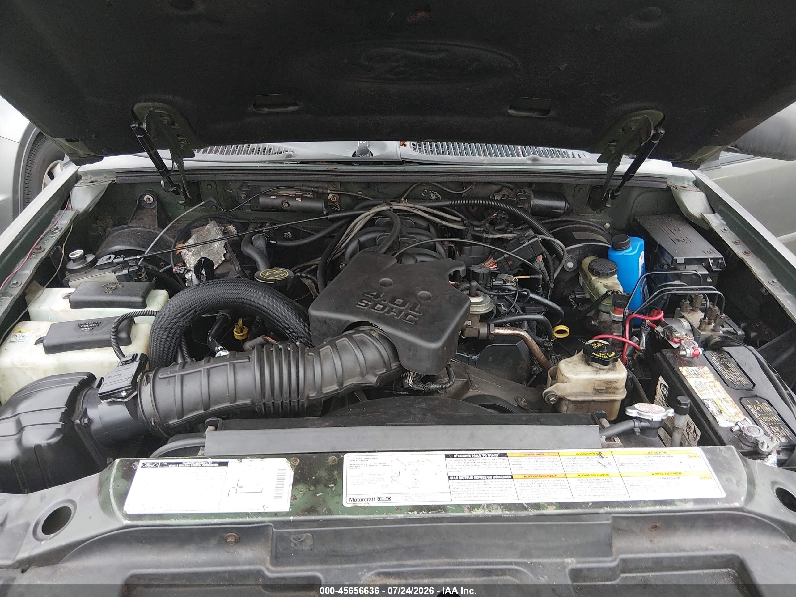 2002 Ford Explorer Sport   Green vin: 1FMYU70E52UB96097