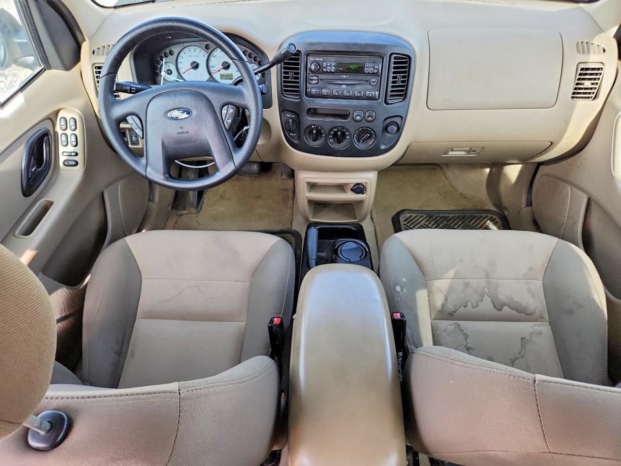 2003 Ford Escape Xls Cream vin: 1FMYU92143KD92292
