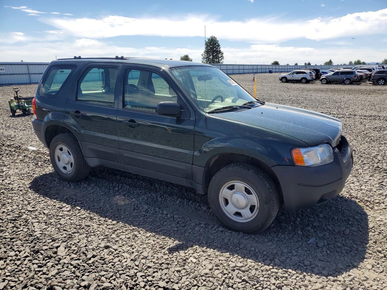 2004 Ford Escape Xls Green vin: 1FMYU92174KA80713