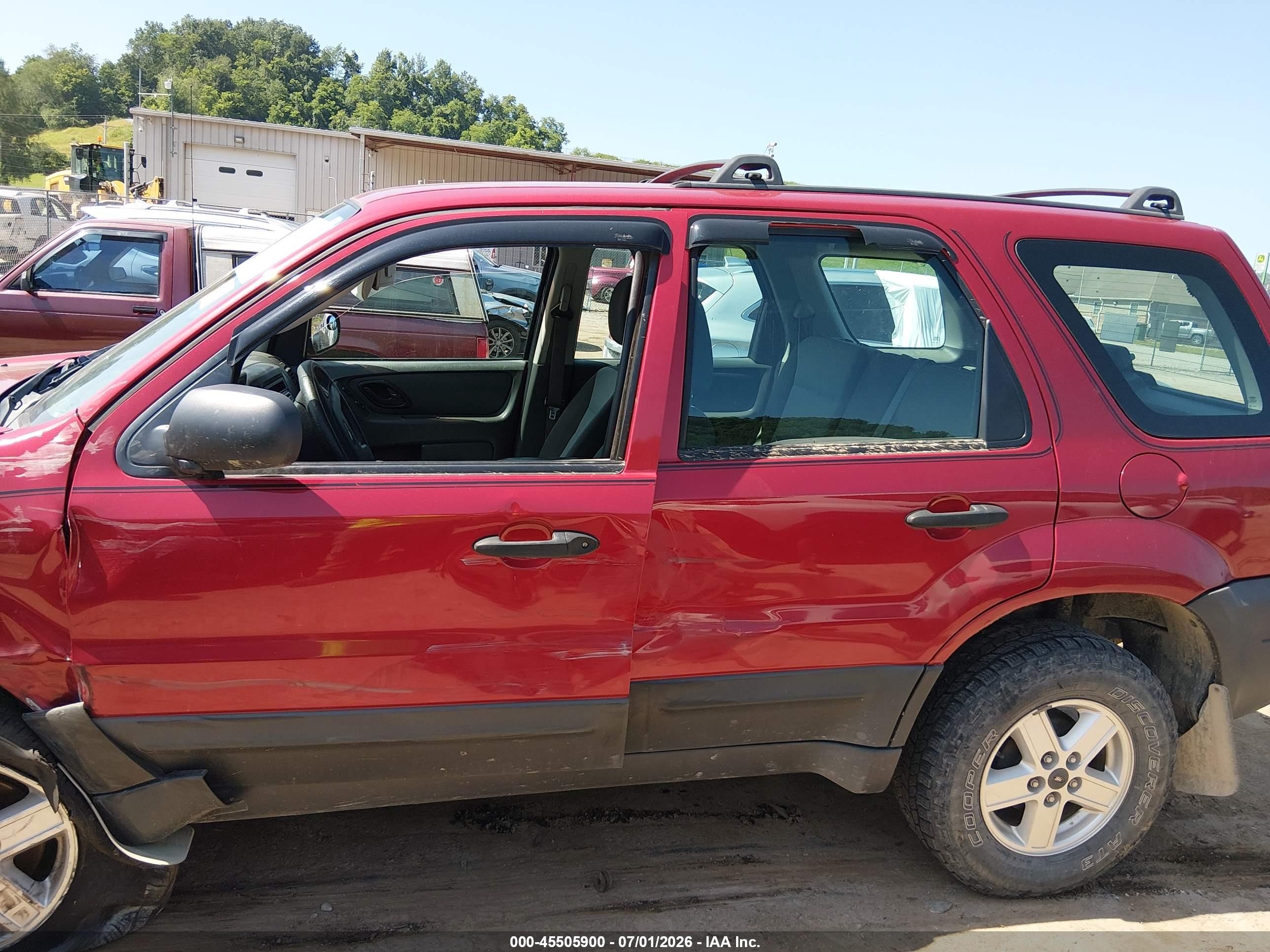 2006 Ford Escape Xls/xls Manual Red vin: 1FMYU92Z06KA06476