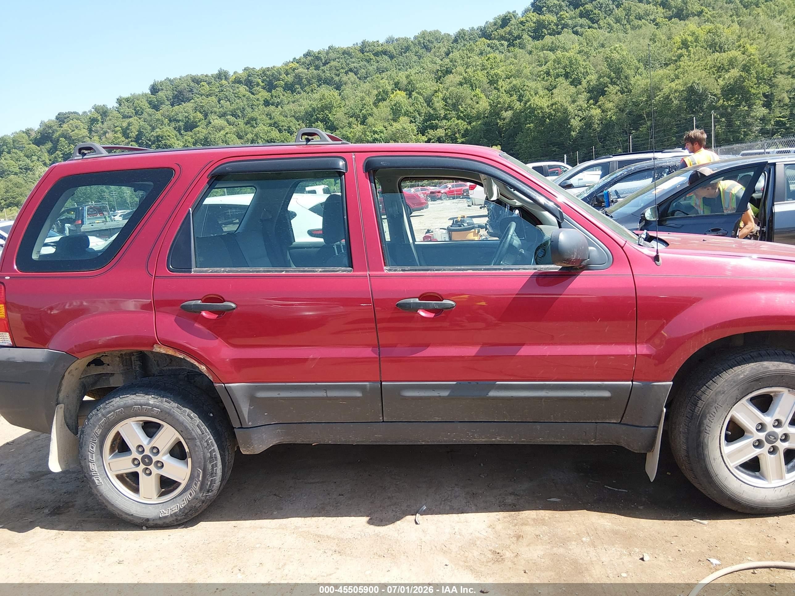 2006 Ford Escape Xls/xls Manual Red vin: 1FMYU92Z06KA06476