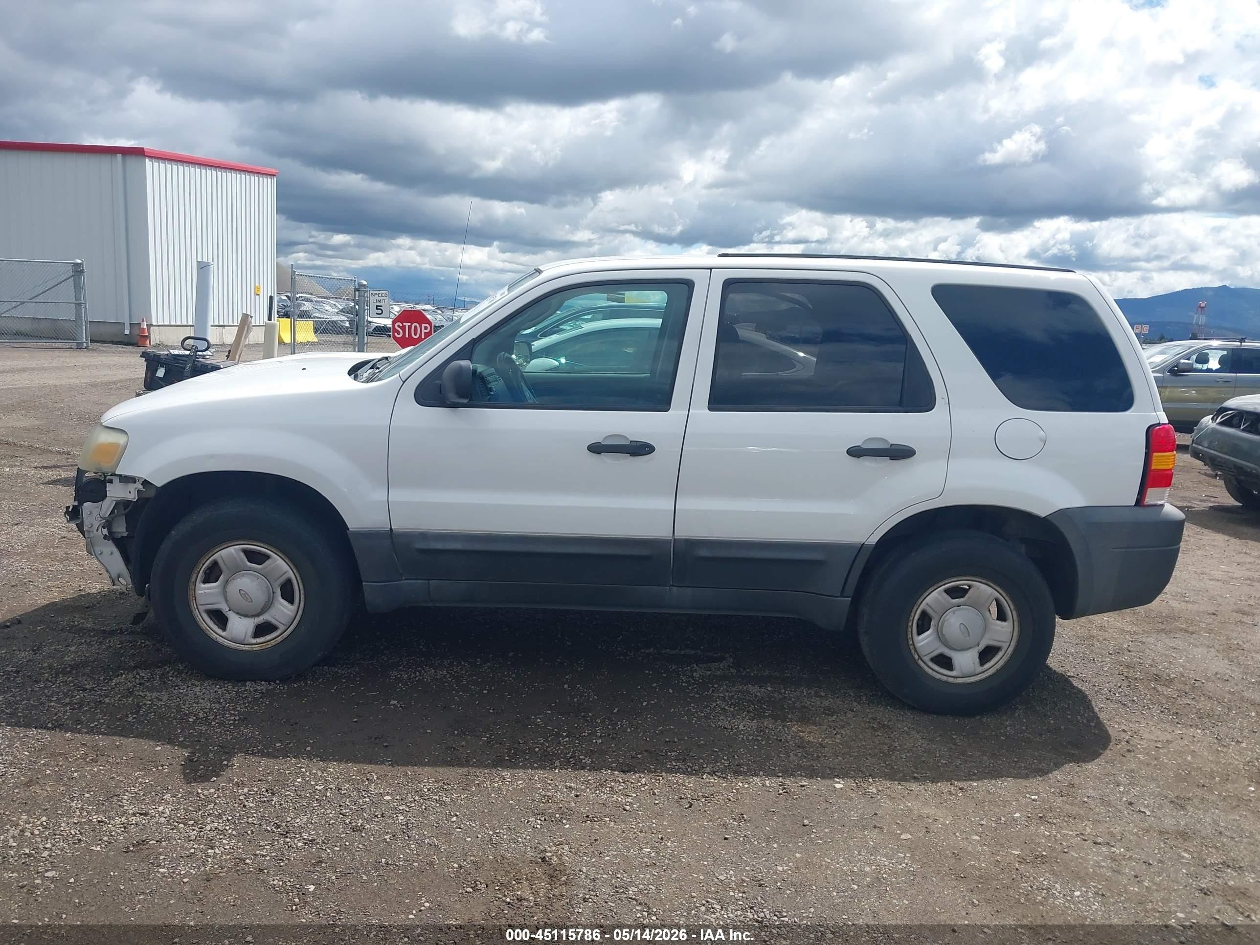2007 Ford Escape Xls/xls Manual Белый vin: 1FMYU92Z37KA11236