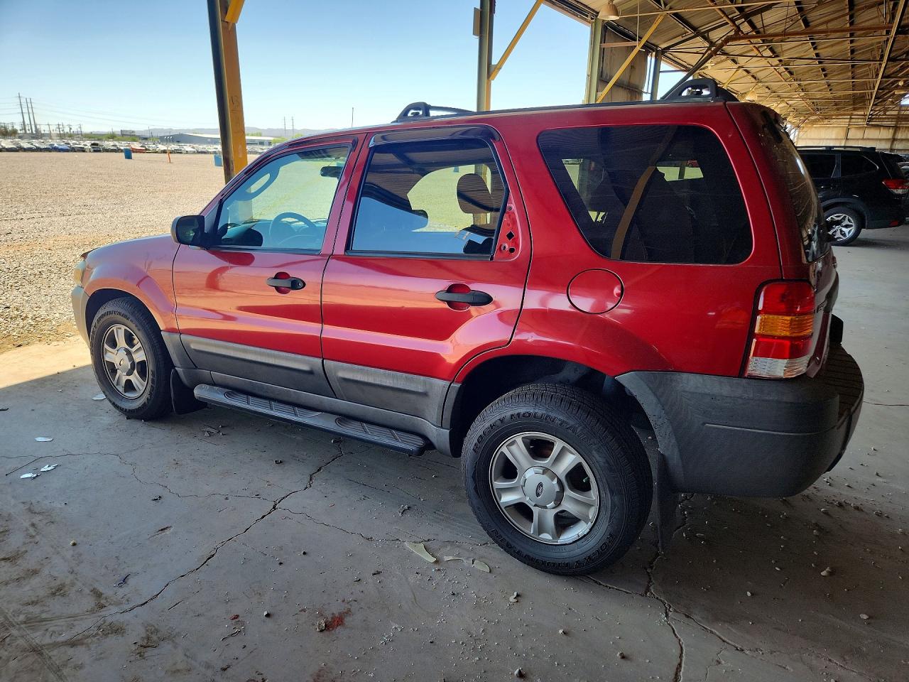 2005 Ford Escape Xls Black vin: 1FMYU92Z65KC72891