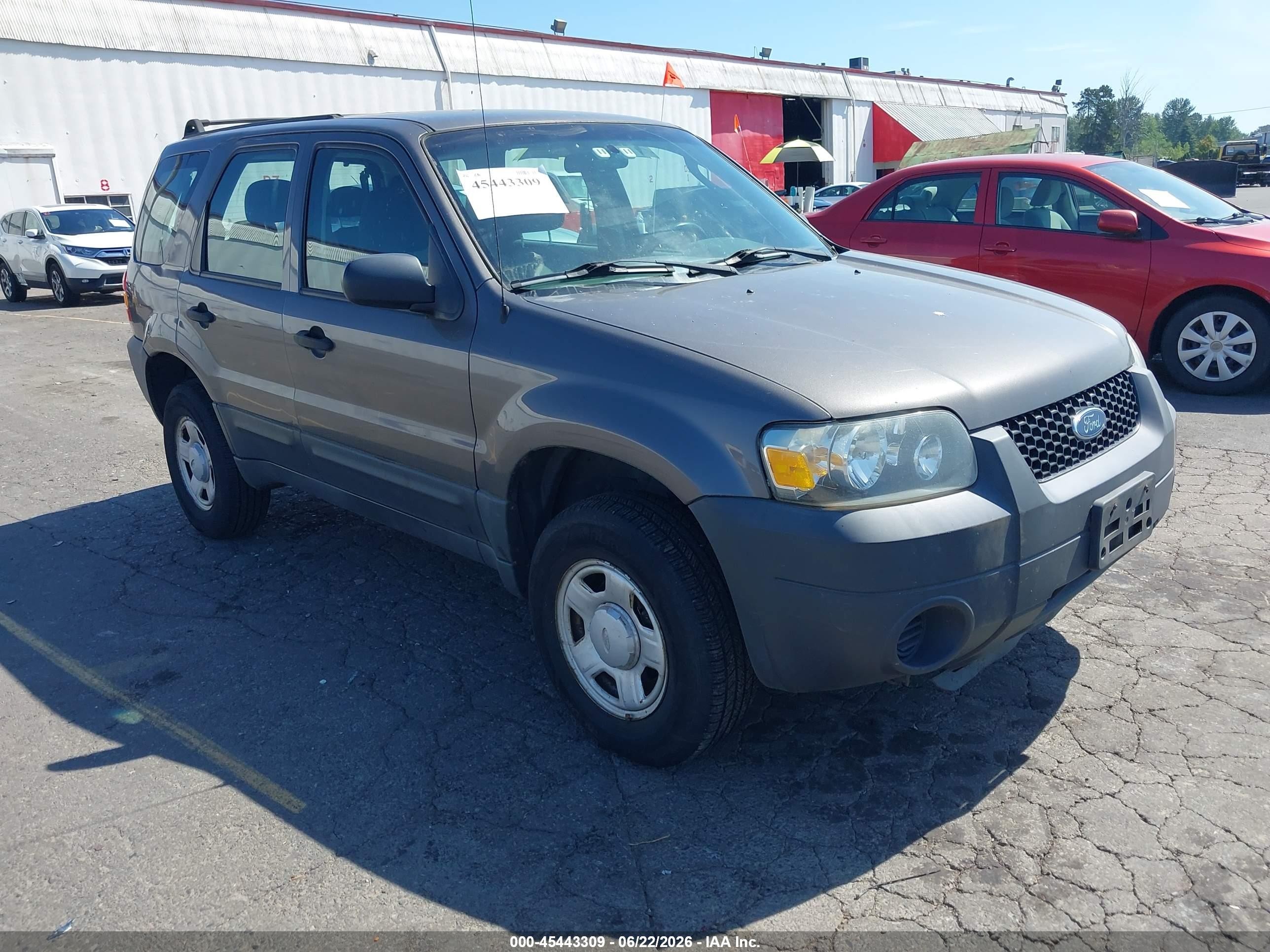 2006 Ford Escape Xls/xls Manual Gray vin: 1FMYU92Z66KB47276