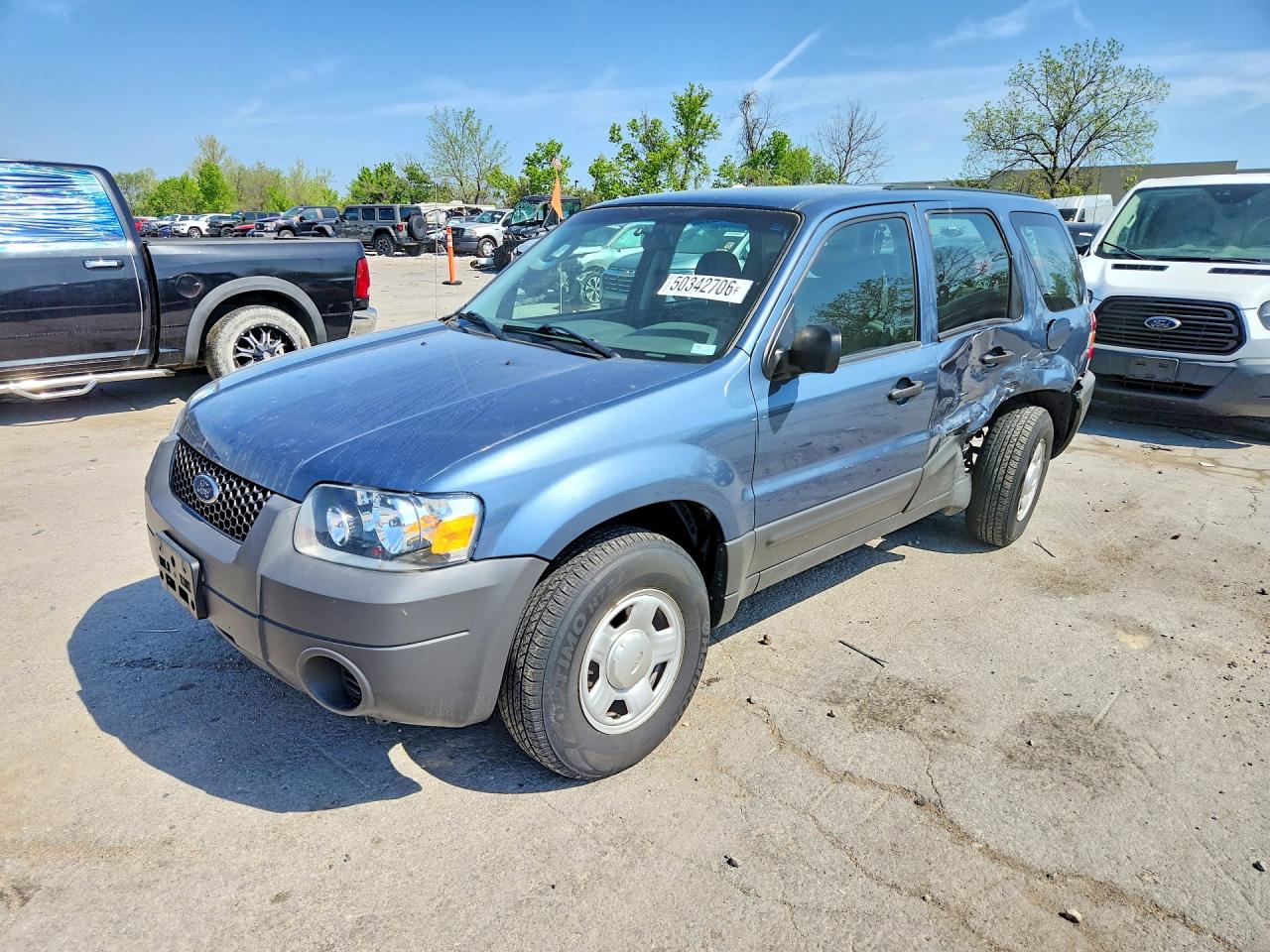 2005 Ford Escape Xls Blue vin: 1FMYU92Z75KA16095