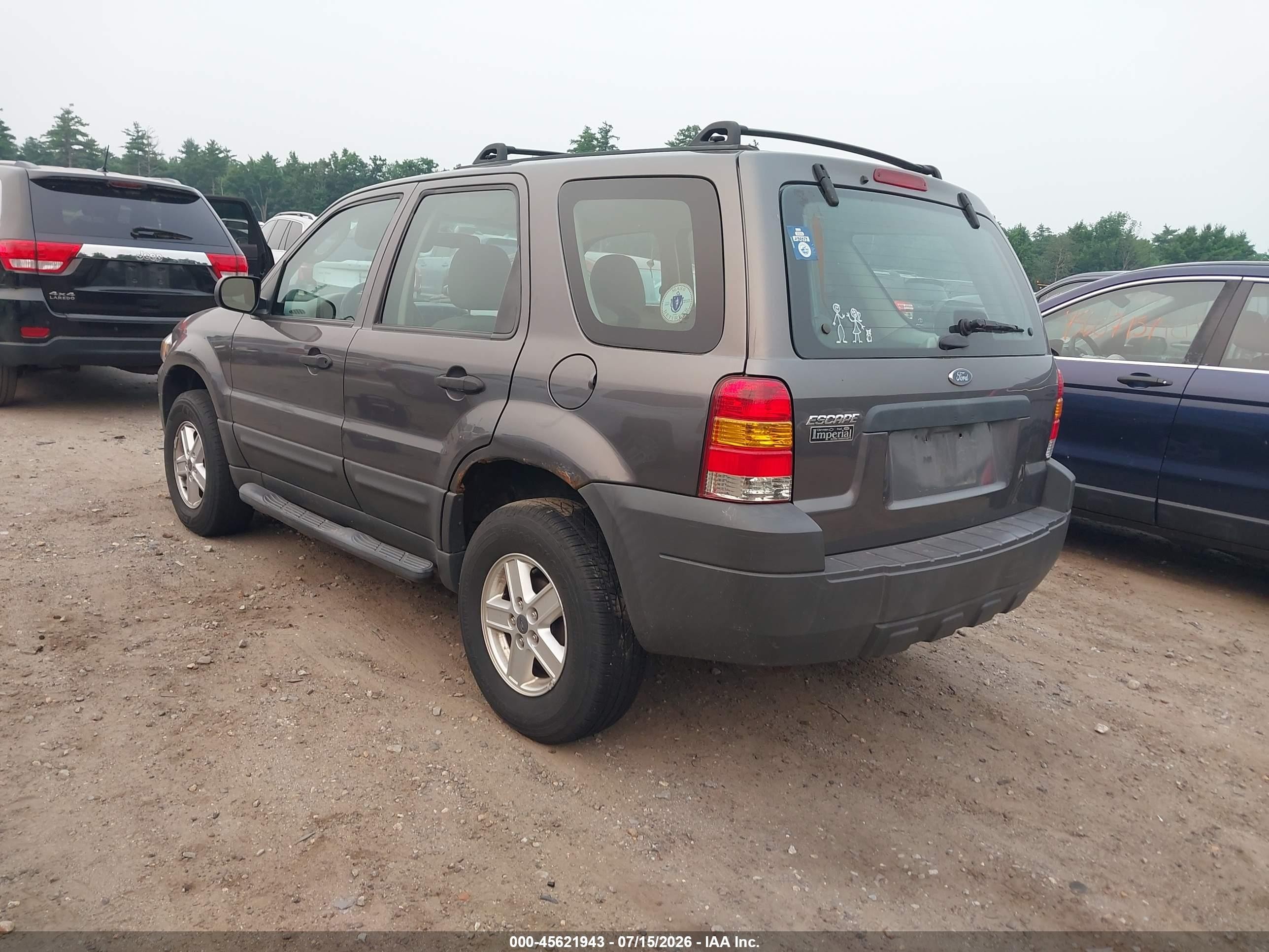2006 Ford Escape Xls/xls Manual Gray vin: 1FMYU92Z86KA71950