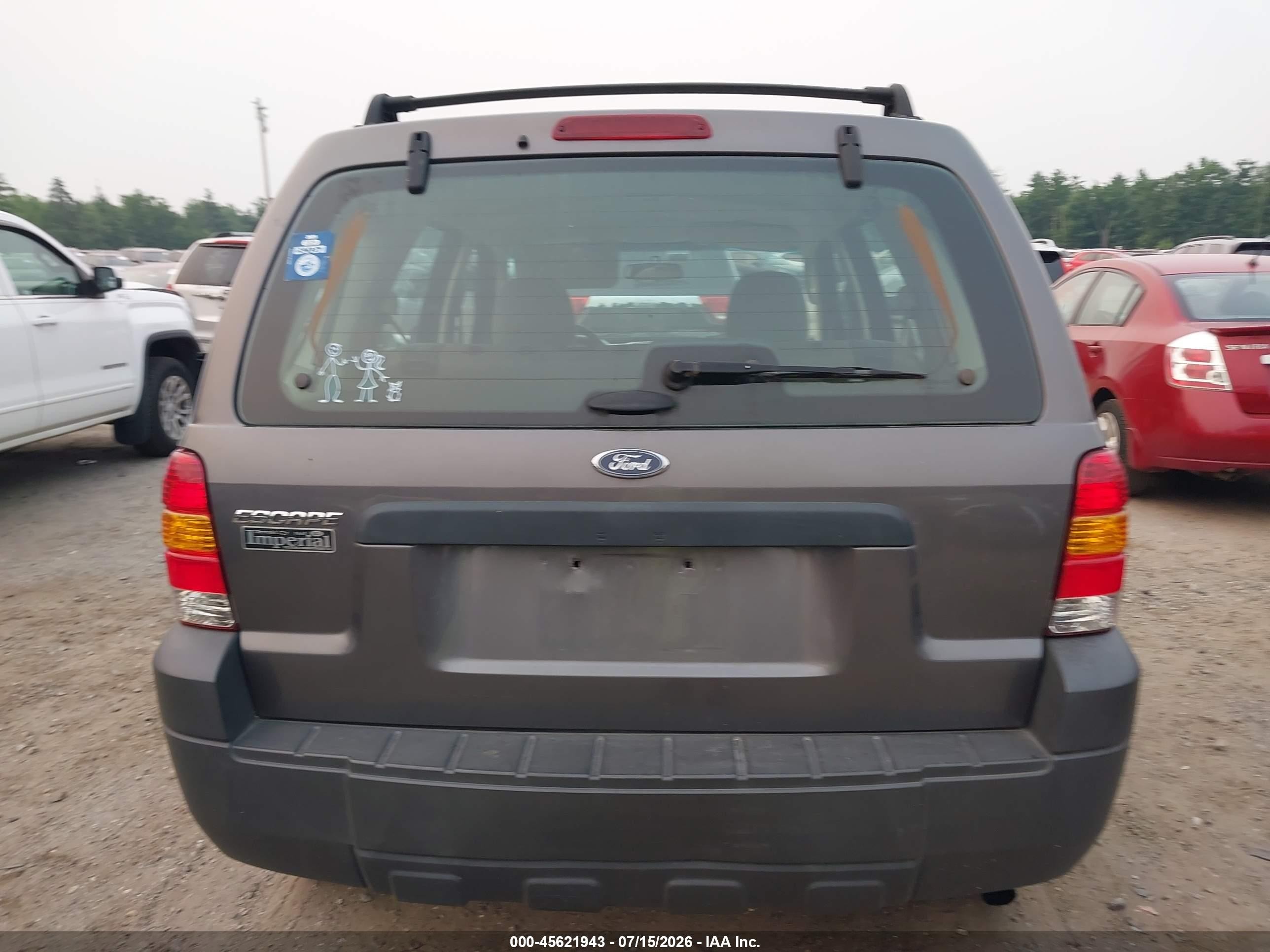 2006 Ford Escape Xls/xls Manual Gray vin: 1FMYU92Z86KA71950