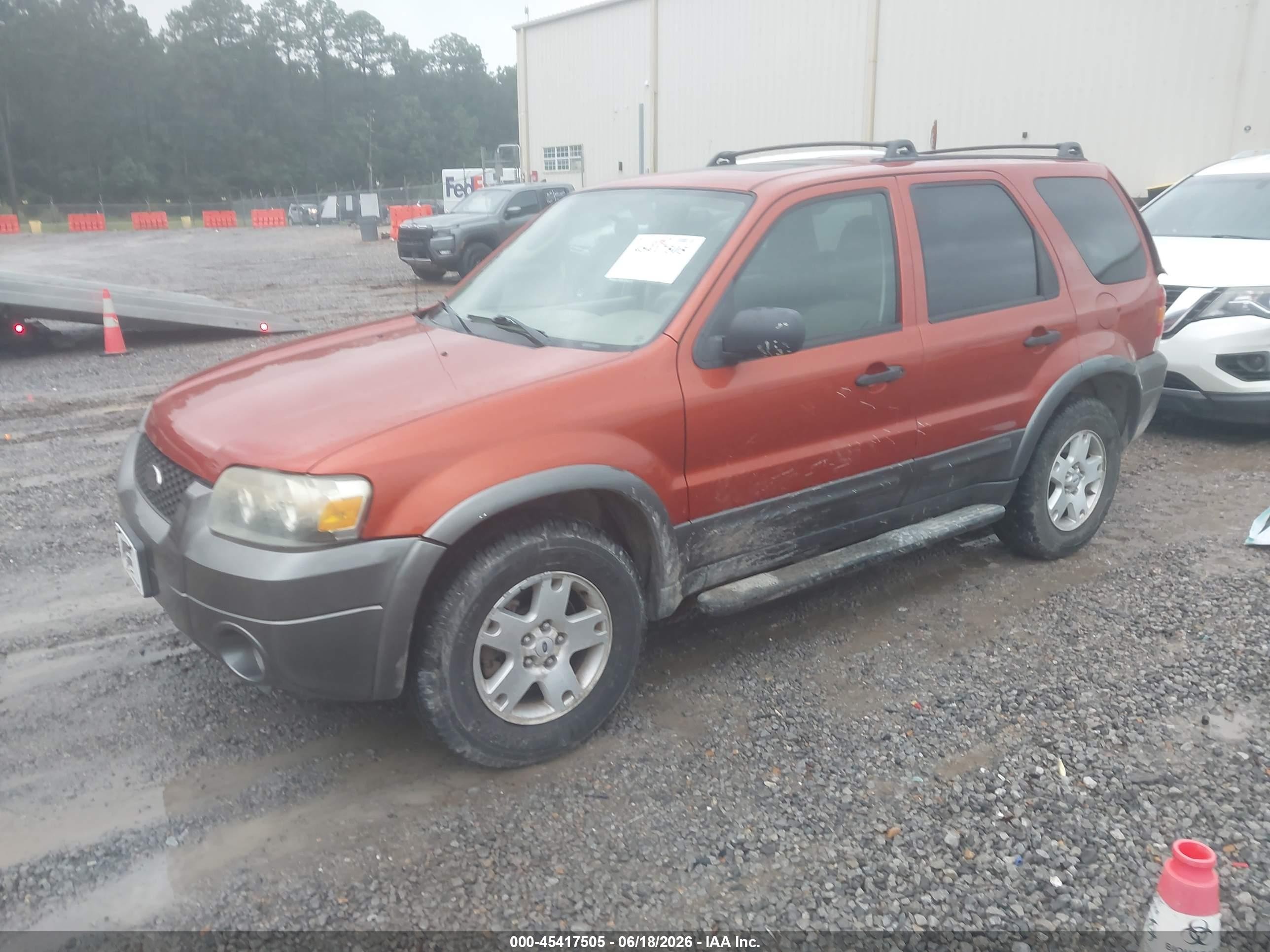 2006 Ford Escape Xlt/xlt Sport Orange vin: 1FMYU93106KA69358