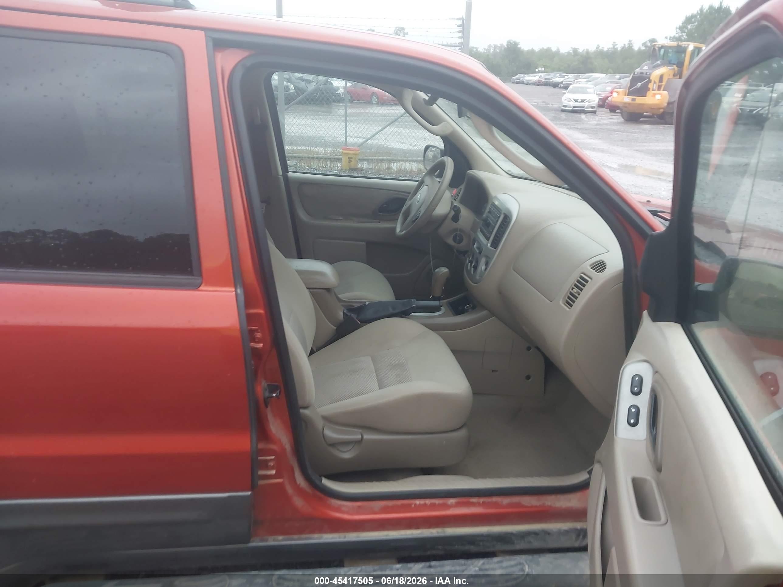 2006 Ford Escape Xlt/xlt Sport Orange vin: 1FMYU93106KA69358