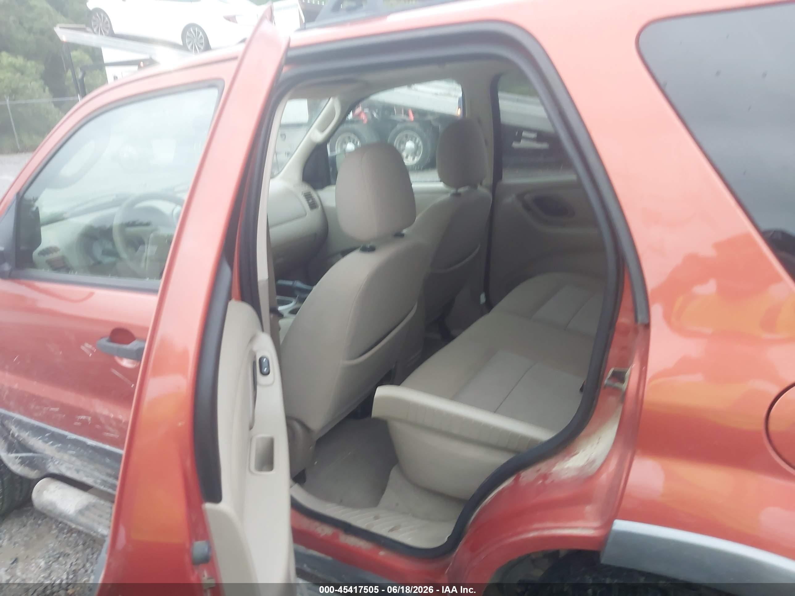 2006 Ford Escape Xlt/xlt Sport Orange vin: 1FMYU93106KA69358