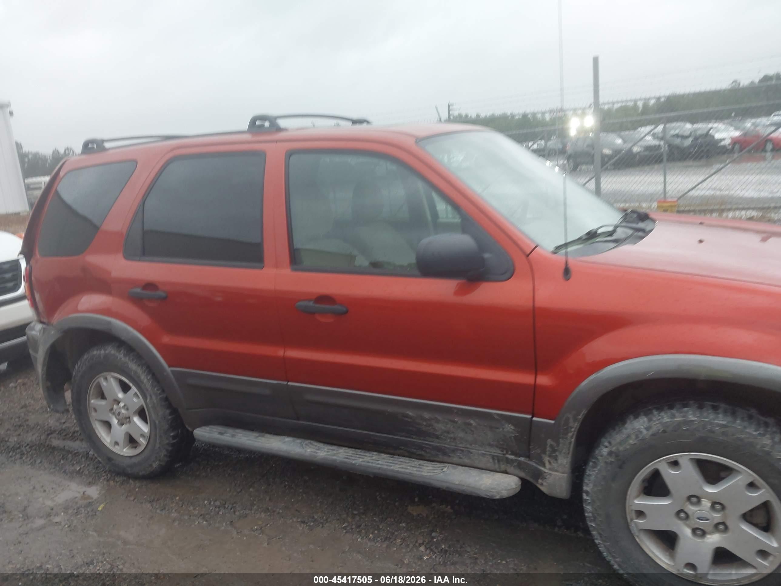 2006 Ford Escape Xlt/xlt Sport Orange vin: 1FMYU93106KA69358