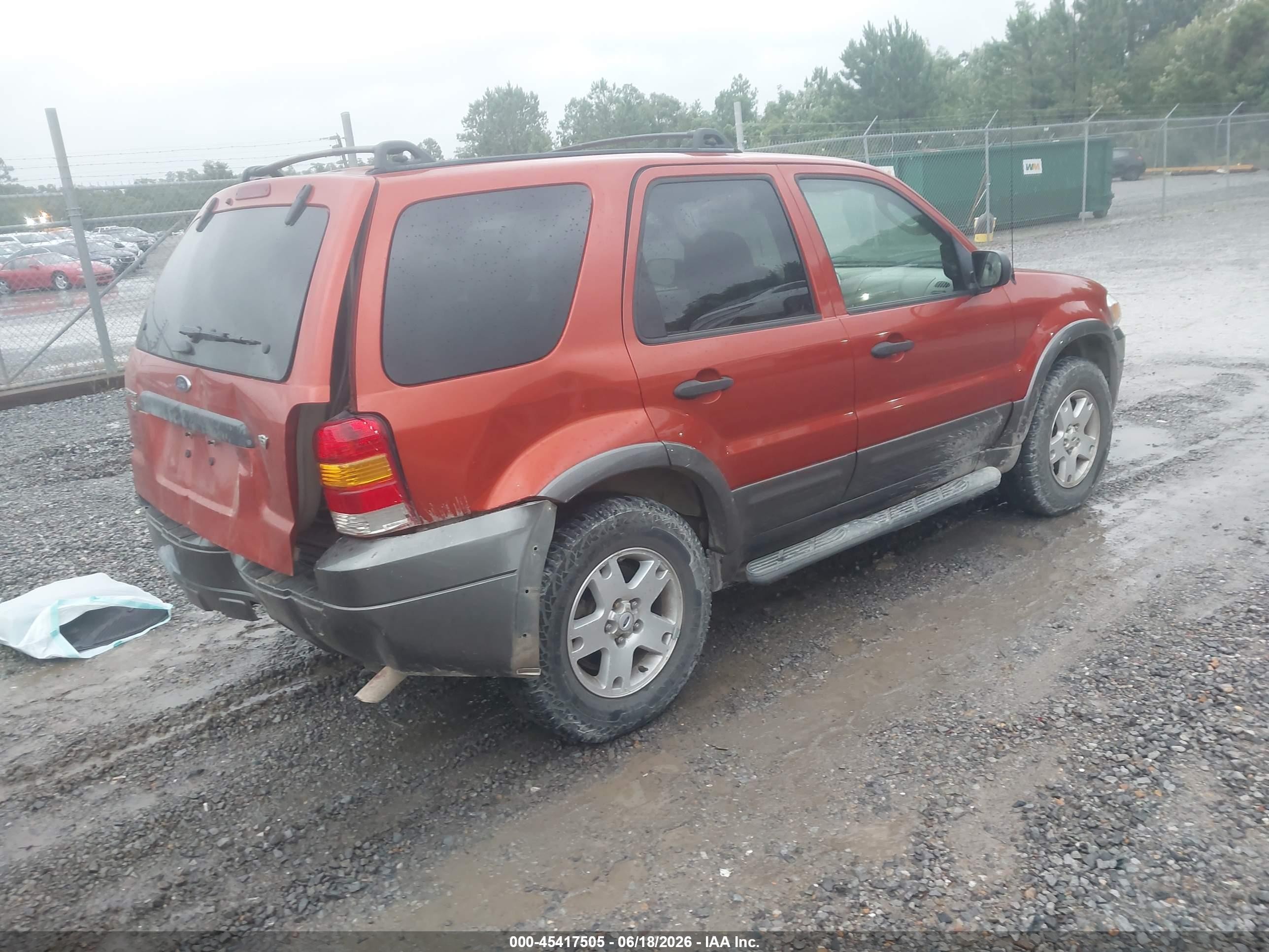 2006 Ford Escape Xlt/xlt Sport Orange vin: 1FMYU93106KA69358