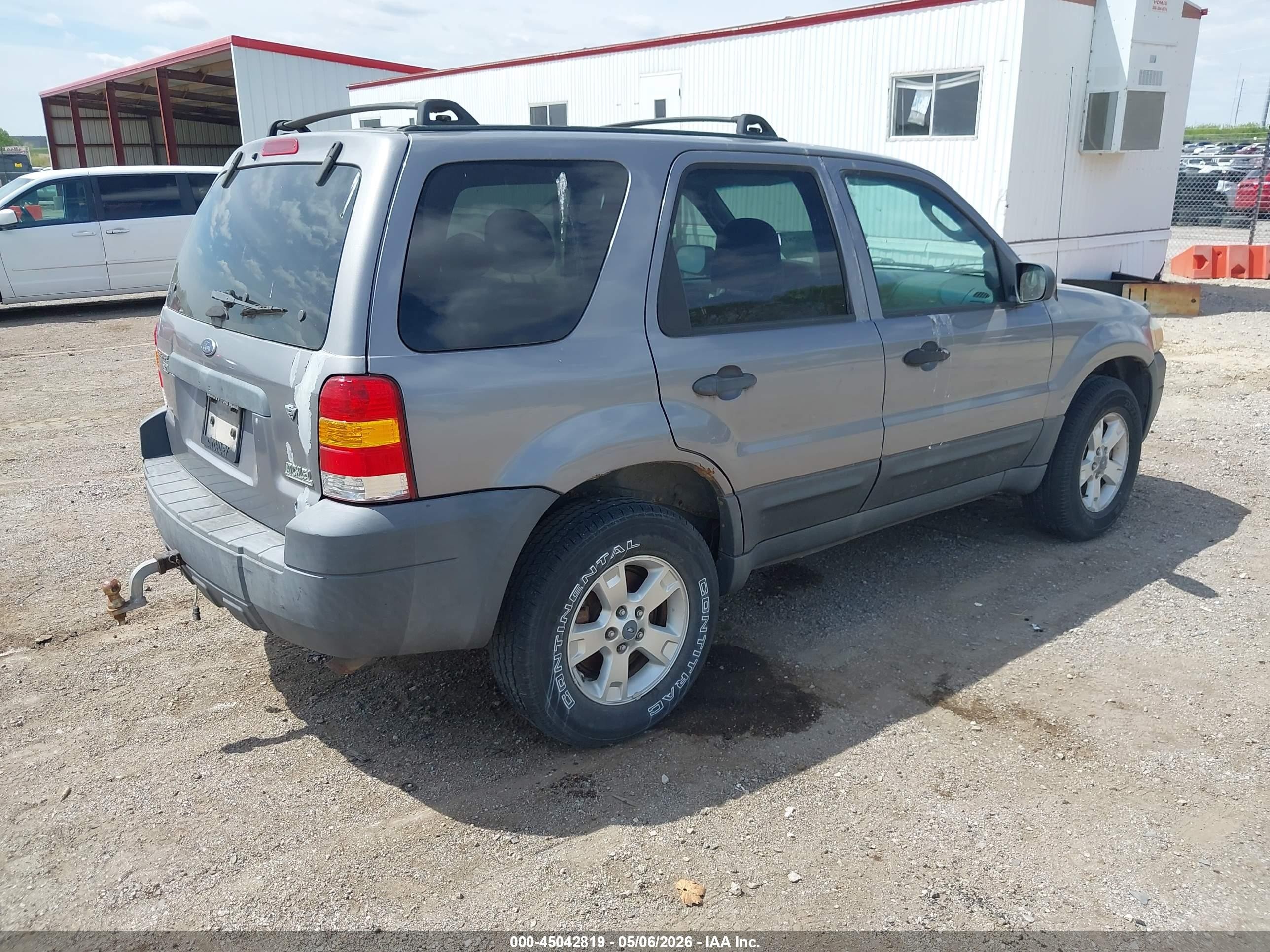 2007 Ford Escape Xlt/xlt Sport Gray vin: 1FMYU93107KA24812