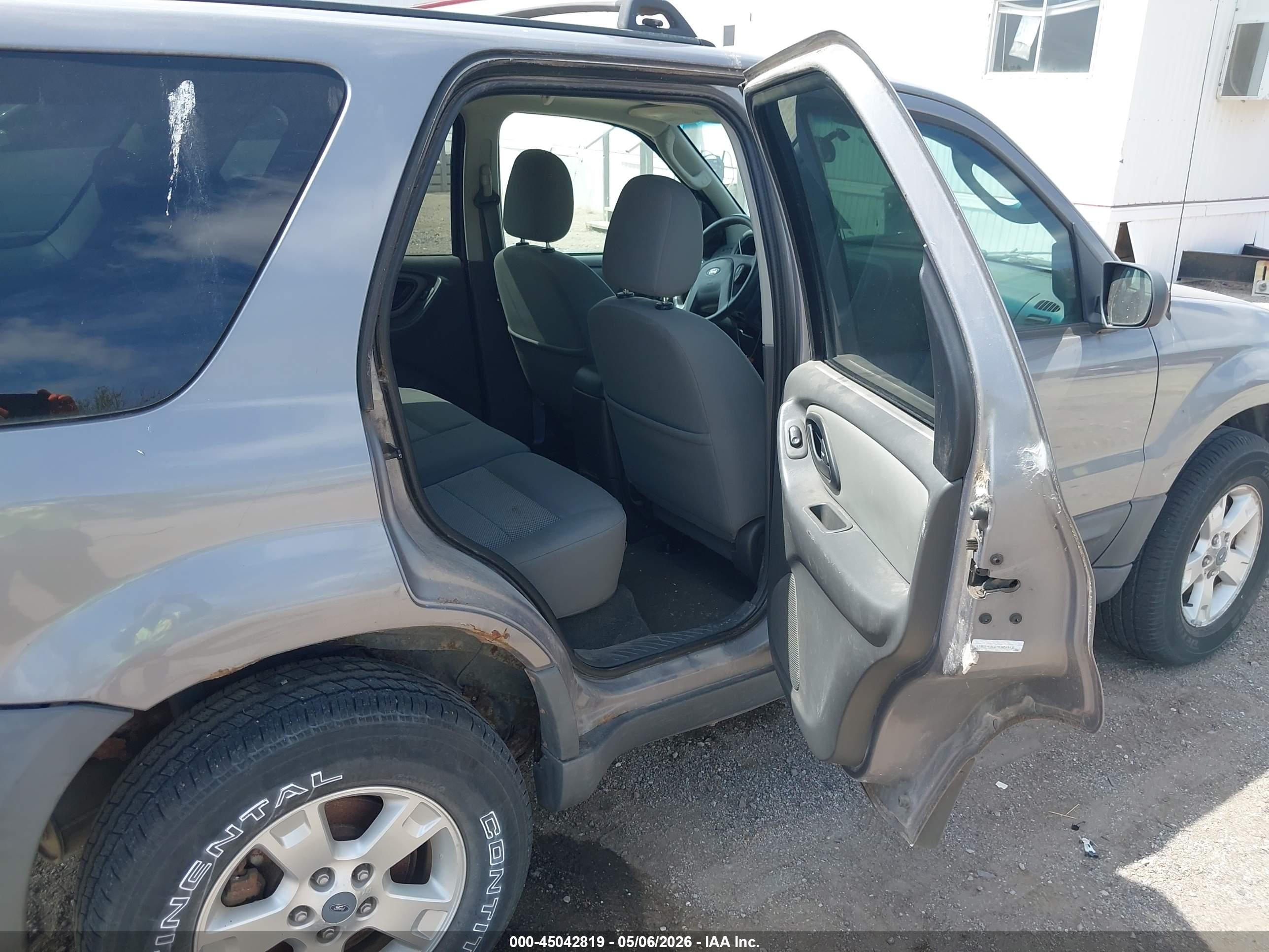 2007 Ford Escape Xlt/xlt Sport Gray vin: 1FMYU93107KA24812