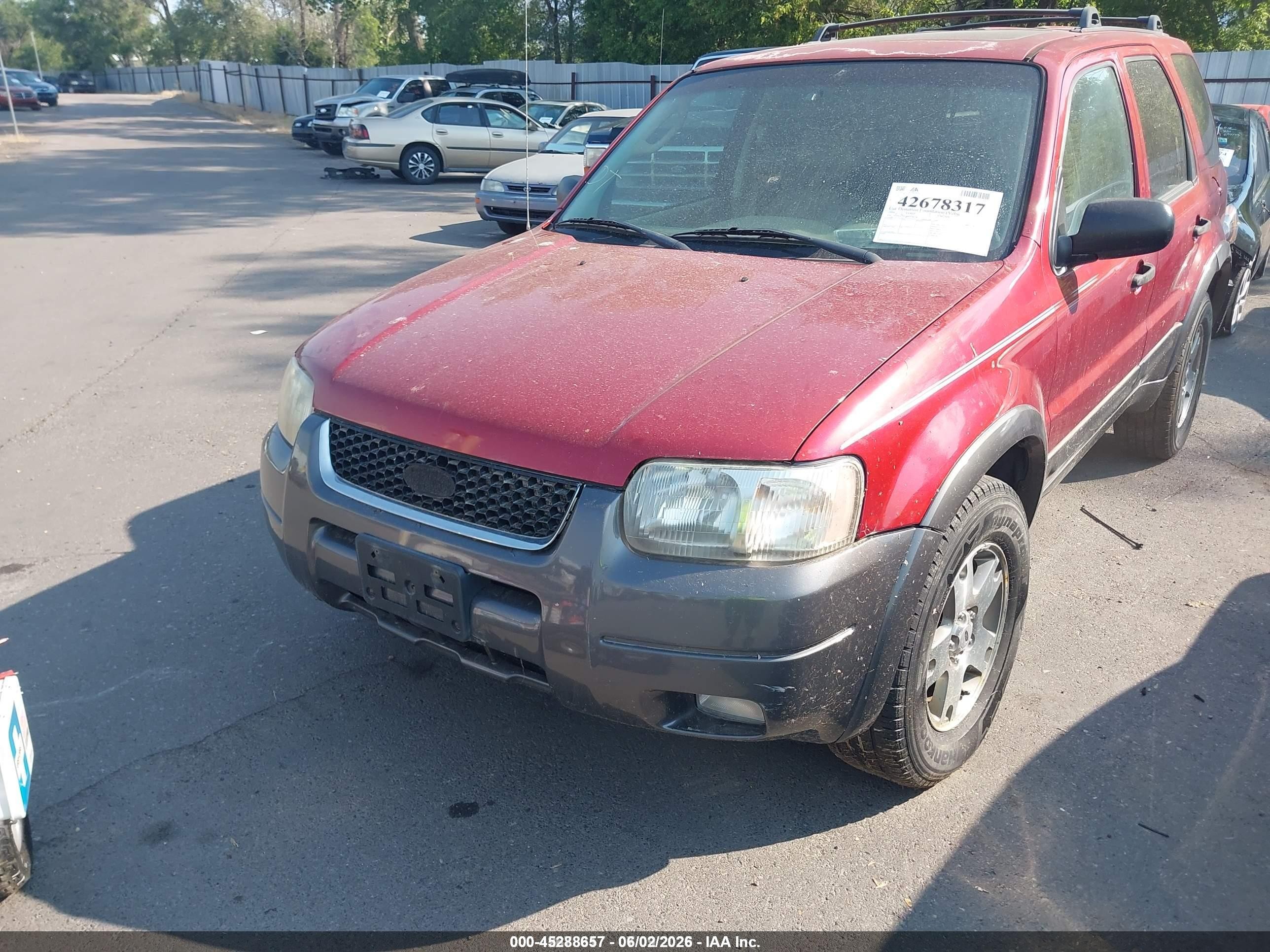 2004 Ford Escape Xlt Красный vin: 1FMYU93114KB38538