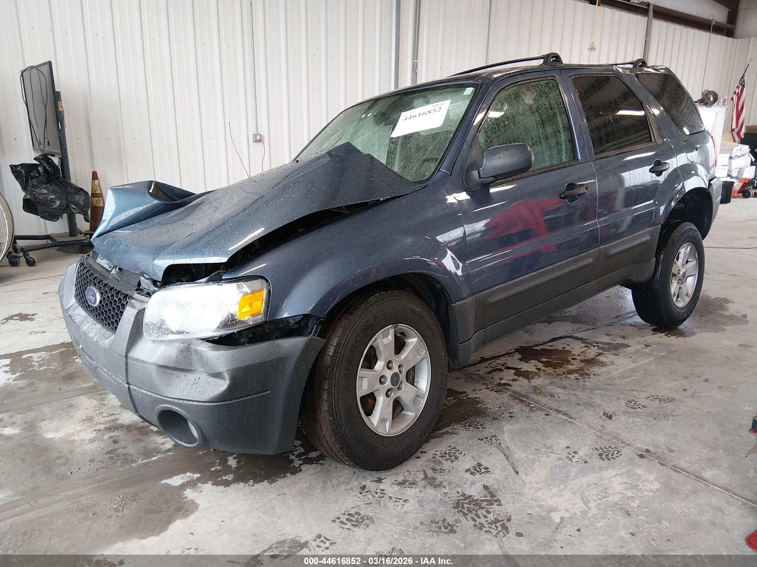 2006 Ford Escape Xlt/xlt Sport Light Blue vin: 1FMYU93116KA73774