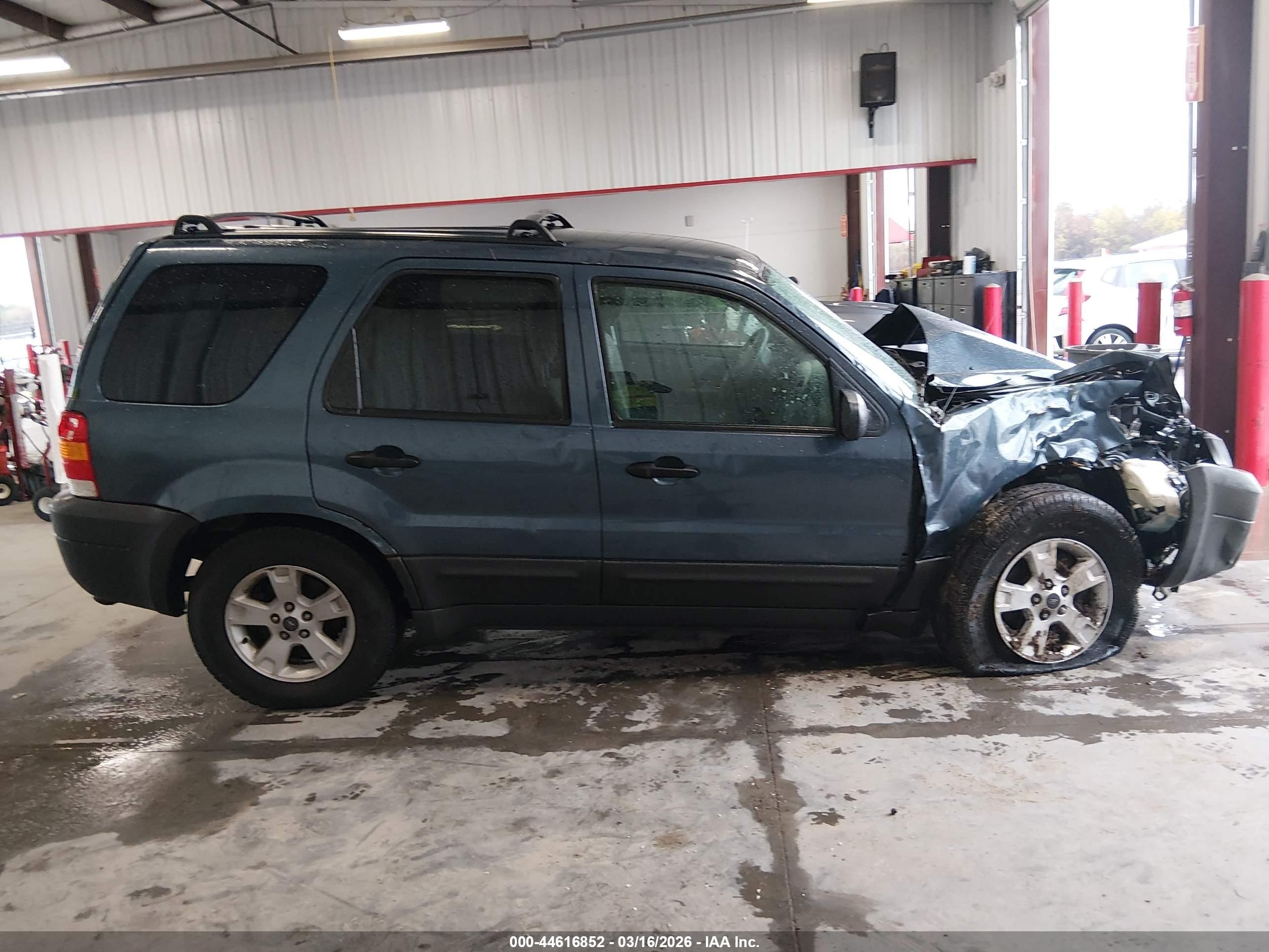 2006 Ford Escape Xlt/xlt Sport Light Blue vin: 1FMYU93116KA73774