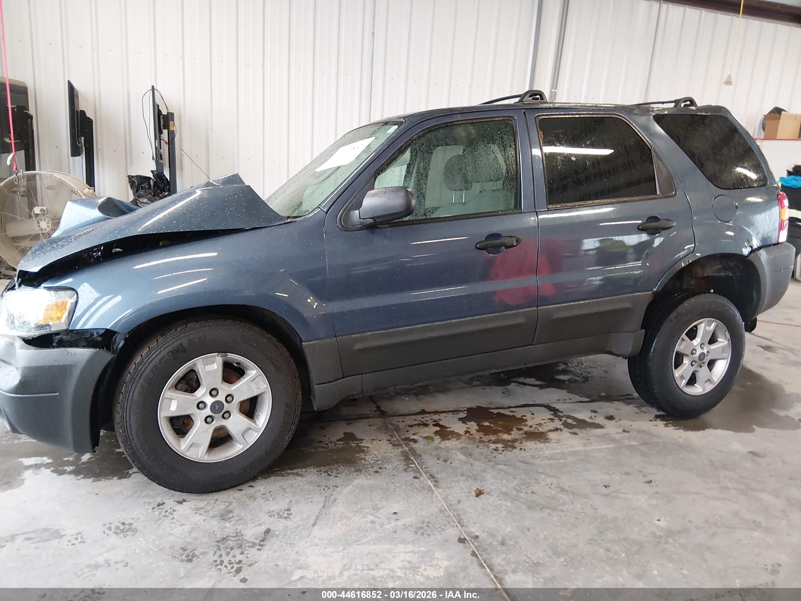 2006 Ford Escape Xlt/xlt Sport Light Blue vin: 1FMYU93116KA73774