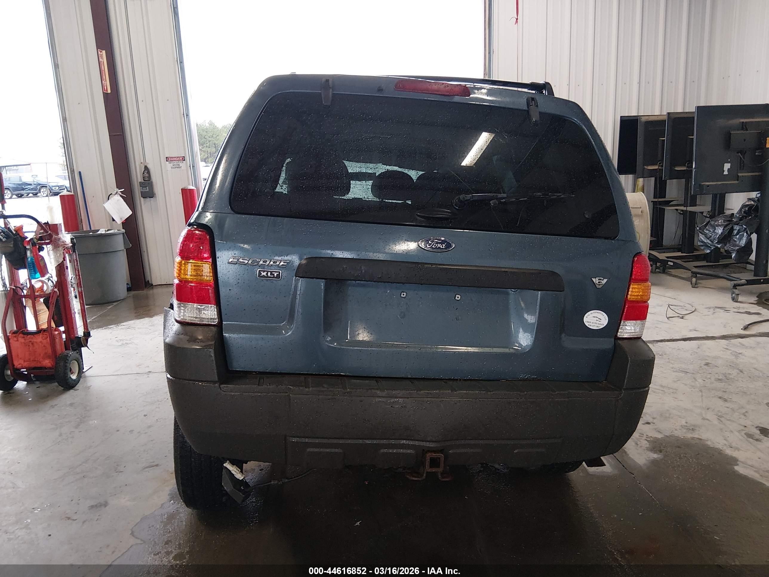 2006 Ford Escape Xlt/xlt Sport Light Blue vin: 1FMYU93116KA73774
