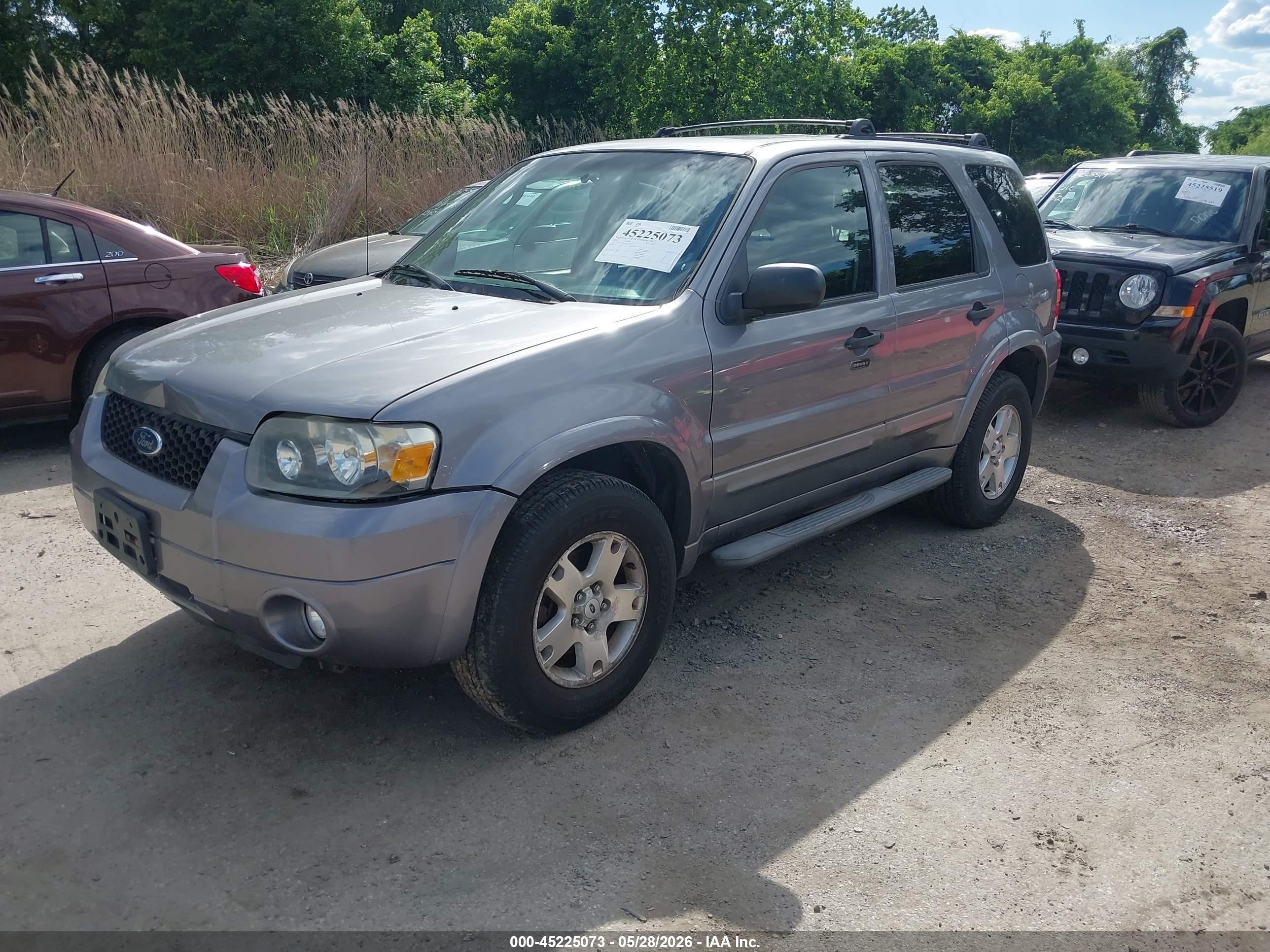 2007 Ford Escape Xlt/xlt Sport Серый vin: 1FMYU93117KA52313