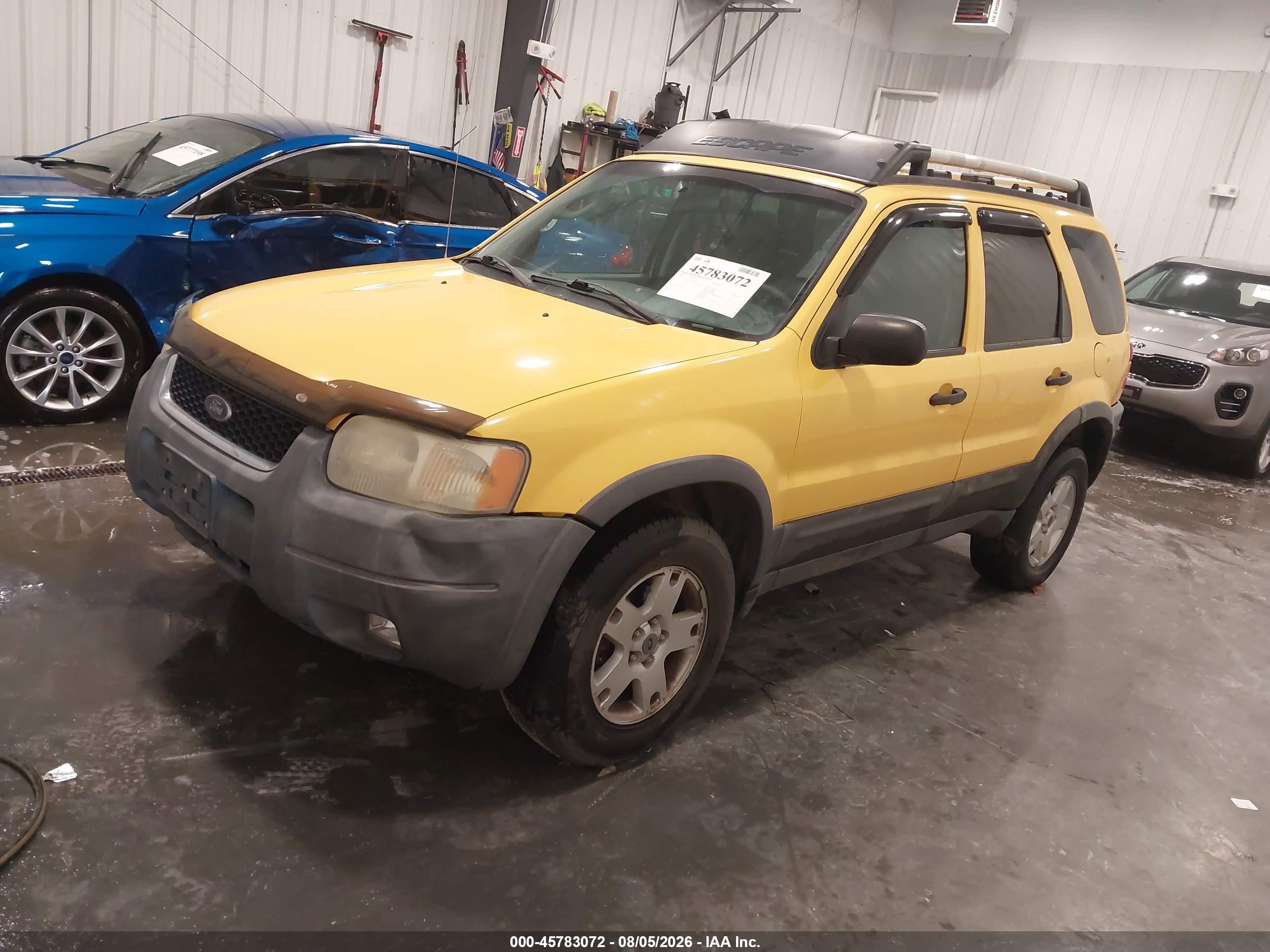 2003 Ford Escape Xlt White vin: 1FMYU93123KA10808