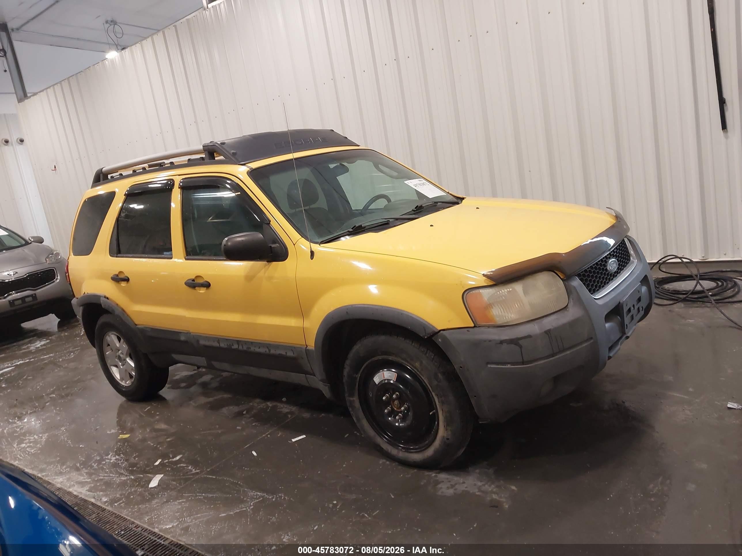 2003 Ford Escape Xlt White vin: 1FMYU93123KA10808