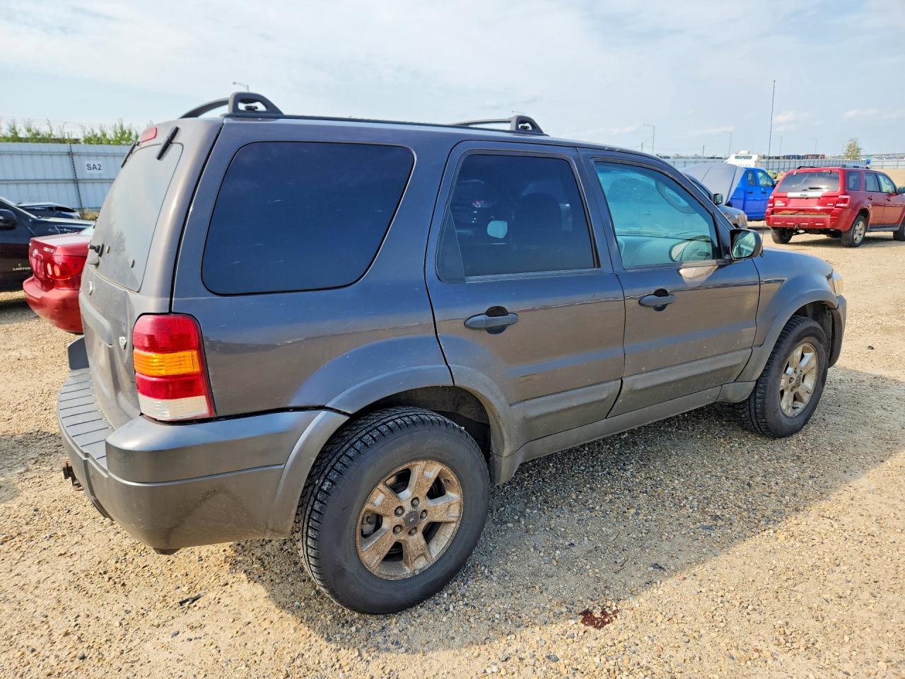 2007 Ford Escape Xlt Угольный vin: 1FMYU93127KA23189