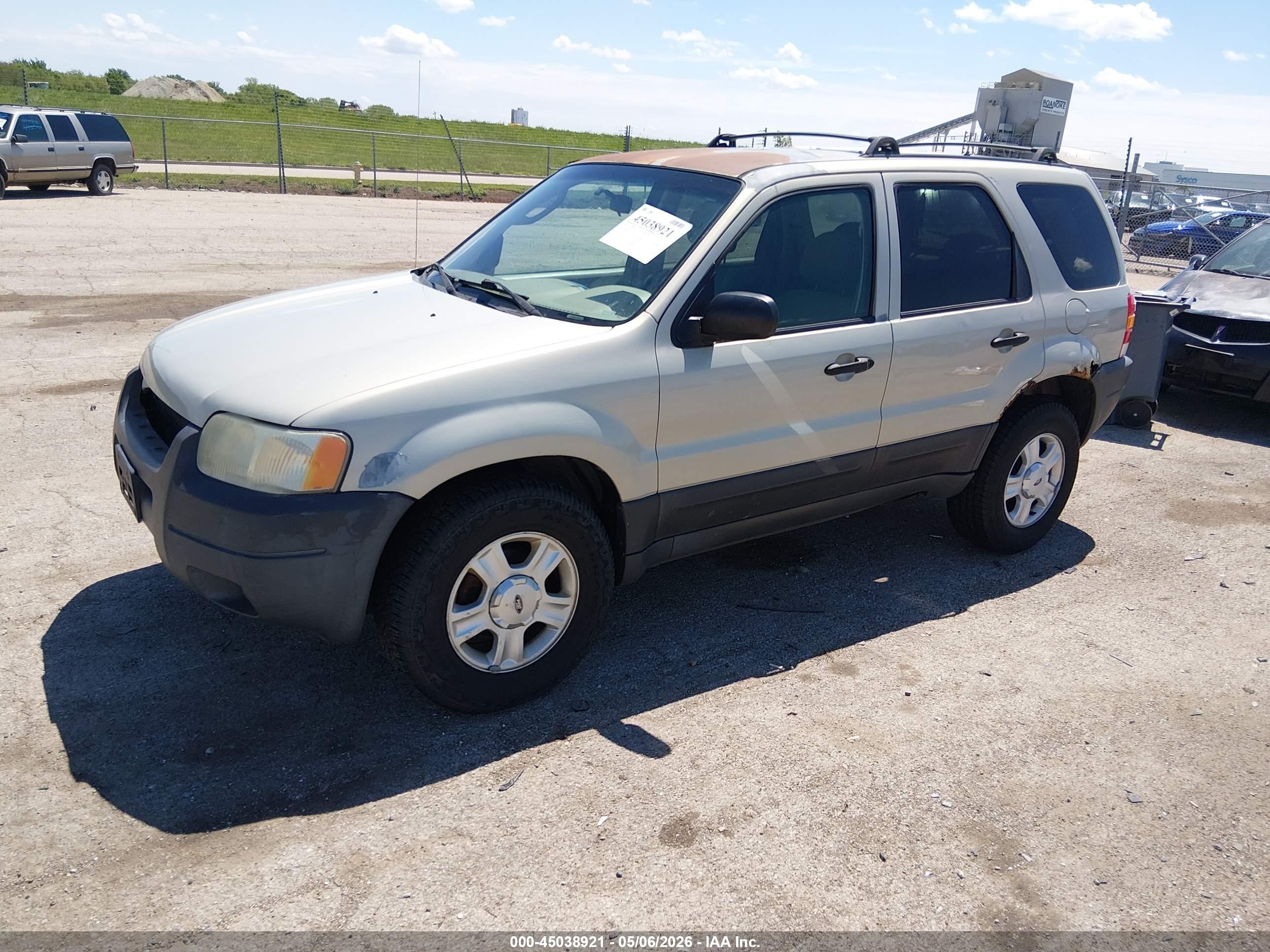 2003 Ford Escape Xlt Tan vin: 1FMYU93133KA24992
