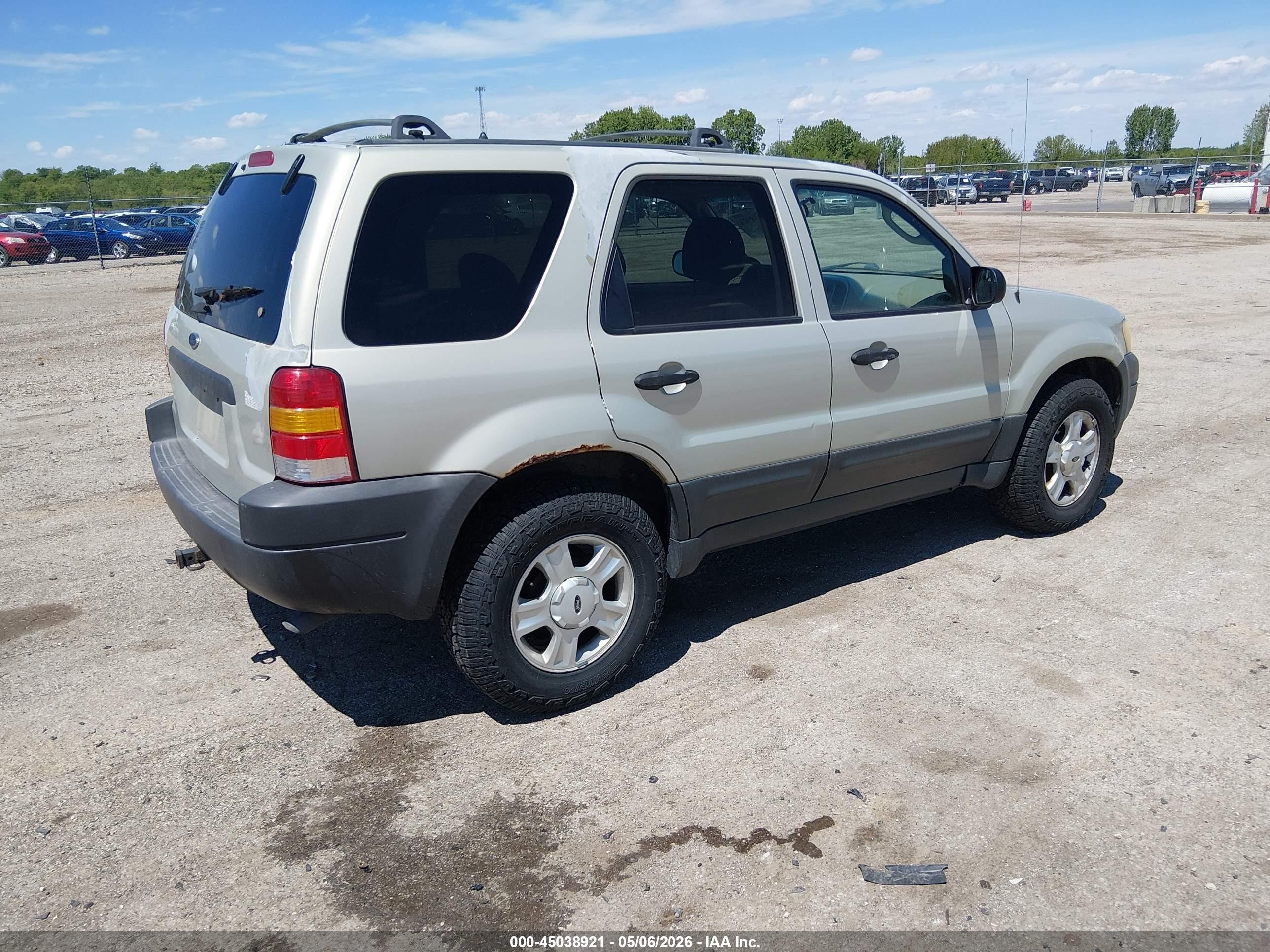 2003 Ford Escape Xlt Tan vin: 1FMYU93133KA24992