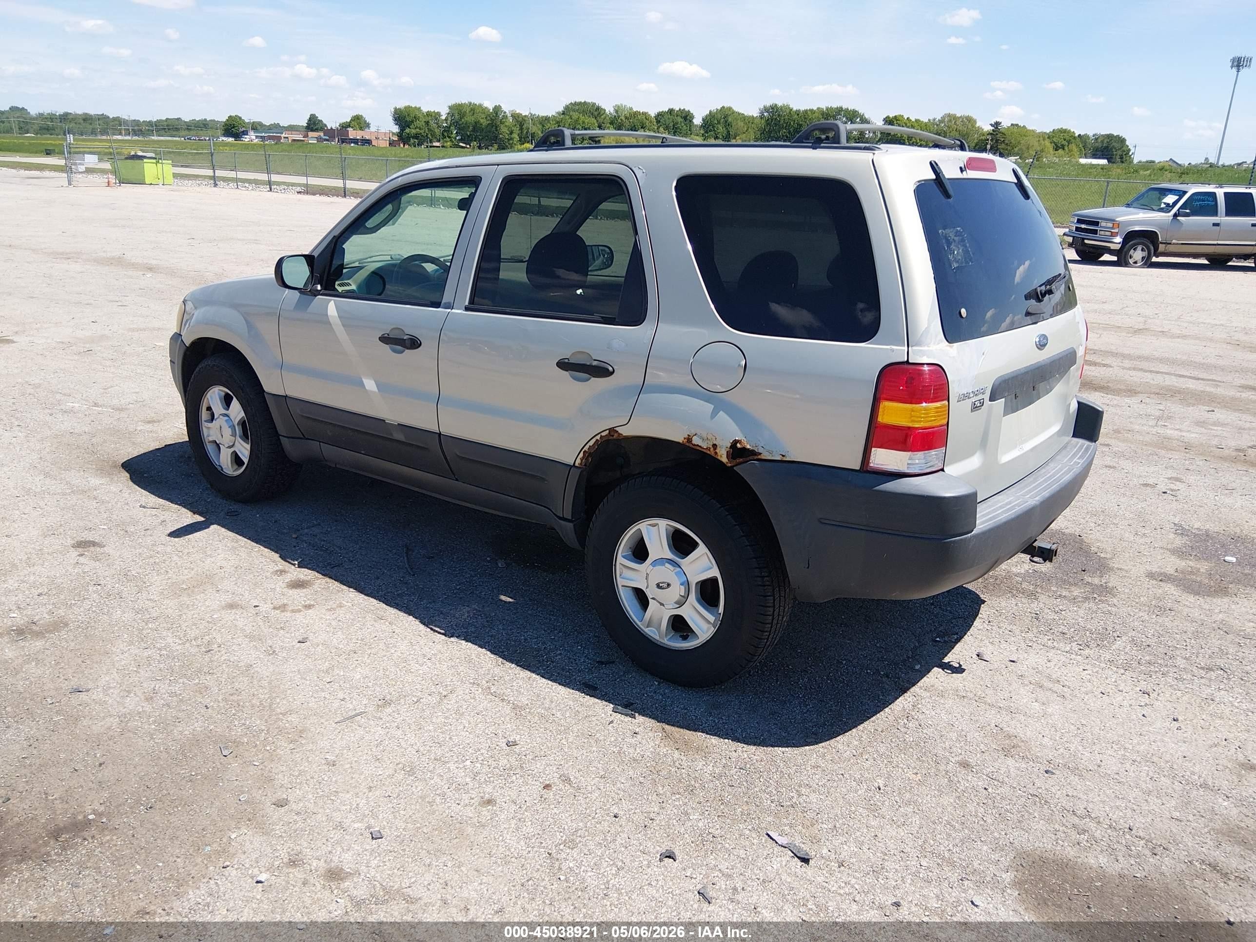 2003 Ford Escape Xlt Tan vin: 1FMYU93133KA24992