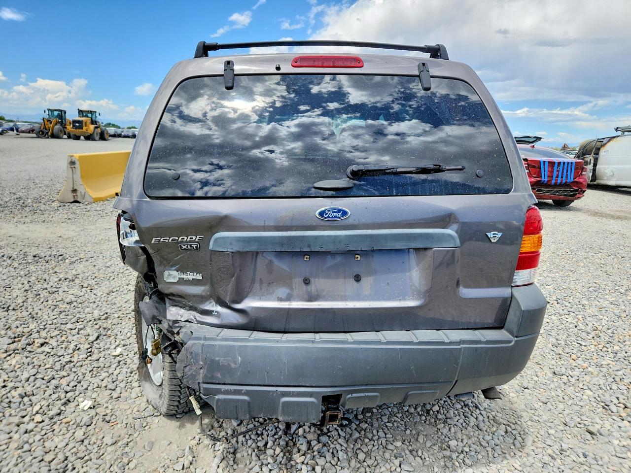 2005 Ford Escape Xlt Gray vin: 1FMYU93135KE09925