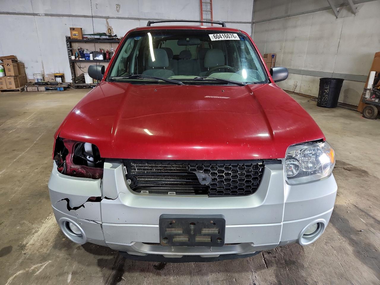 2007 Ford Escape Xlt Burgundy vin: 1FMYU93137KB68905