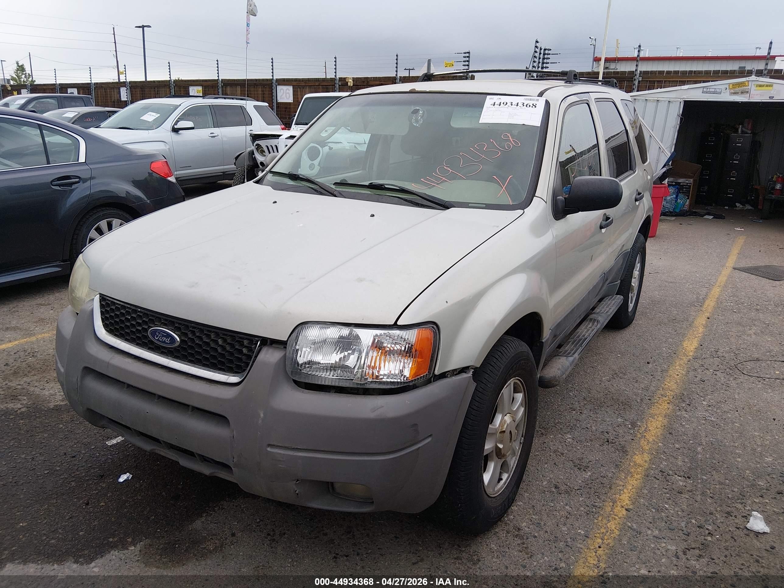 2003 Ford Escape Xlt Silver vin: 1FMYU93143KB24017
