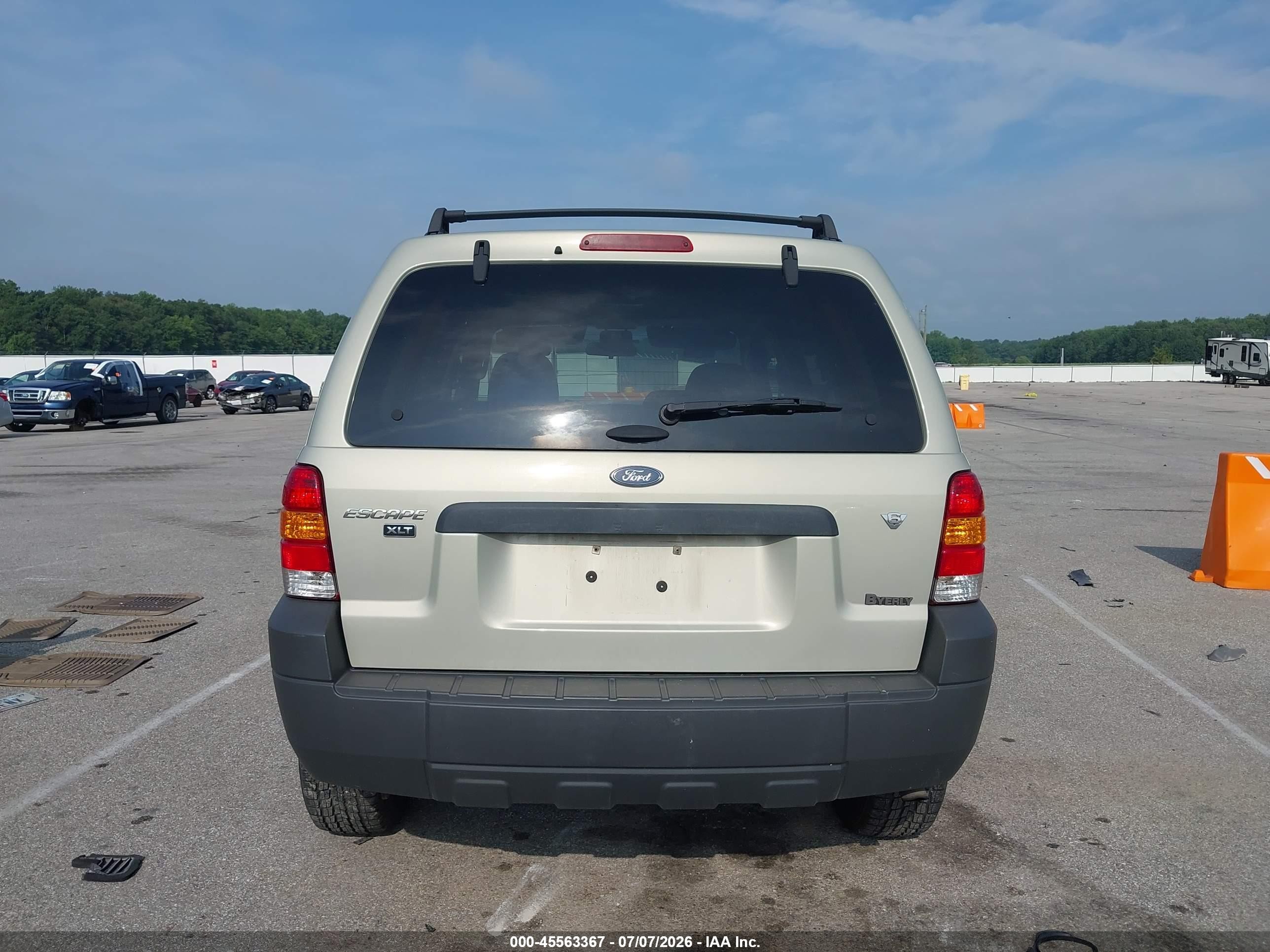 2006 Ford Escape Xlt/xlt Sport Желто-коричневый vin: 1FMYU93146KA27873