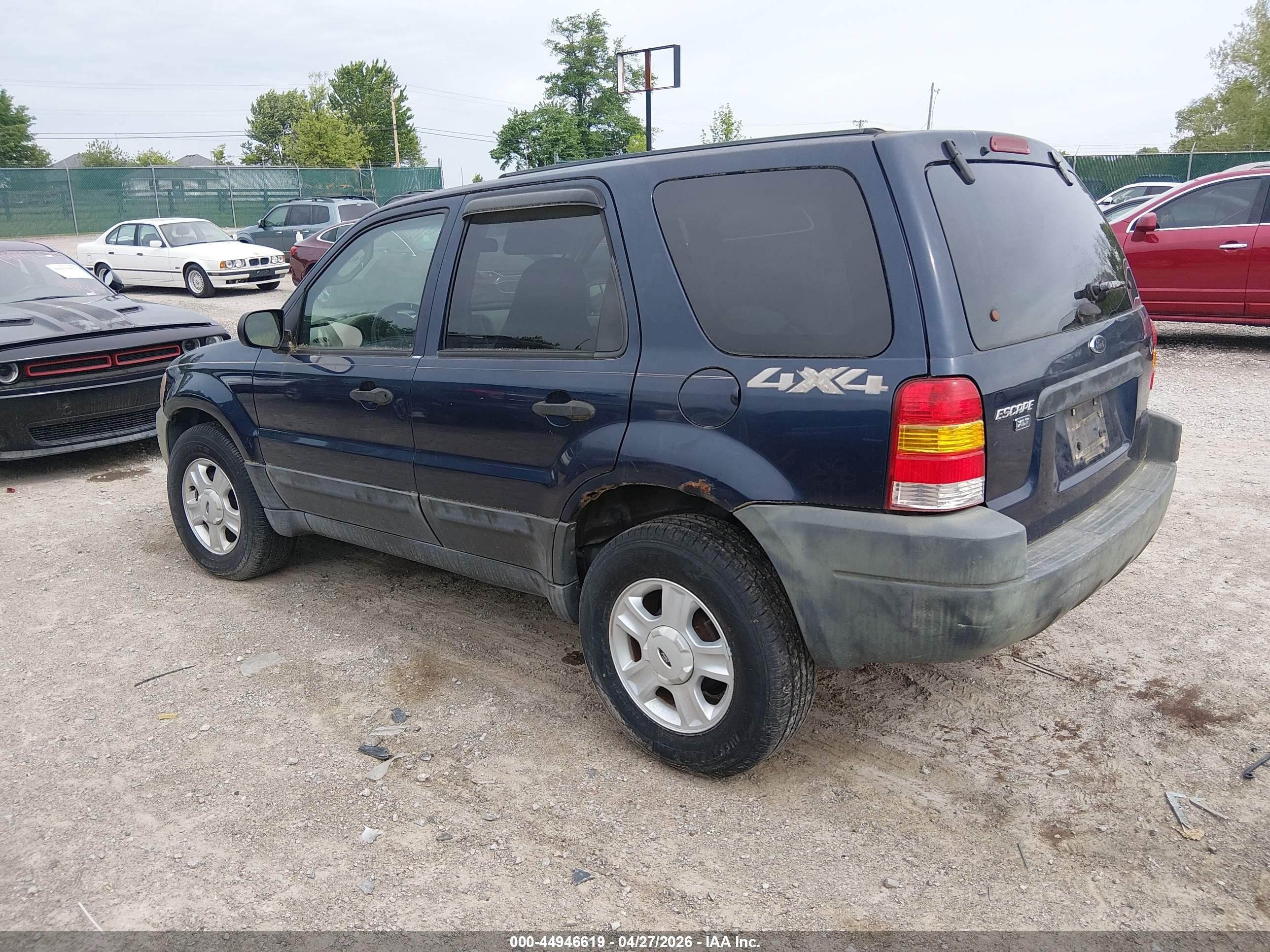 2004 Ford Escape Xlt Blue vin: 1FMYU93154KA27149
