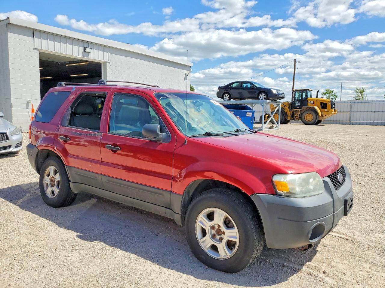 2005 Ford Escape Xlt Maroon vin: 1FMYU93155DA25293