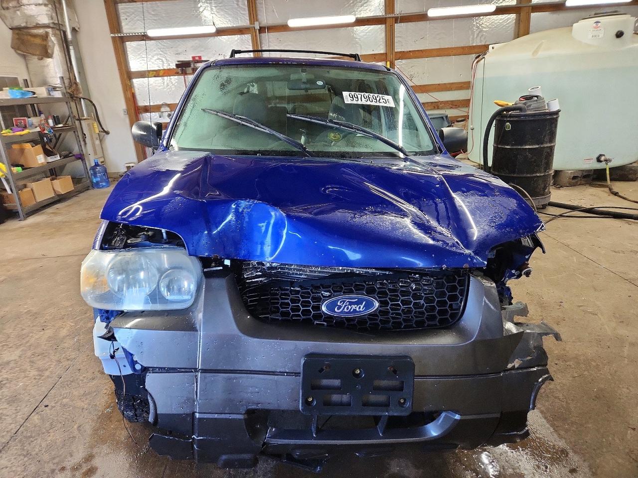2006 Ford Escape Xlt Blue vin: 1FMYU93156KA12850