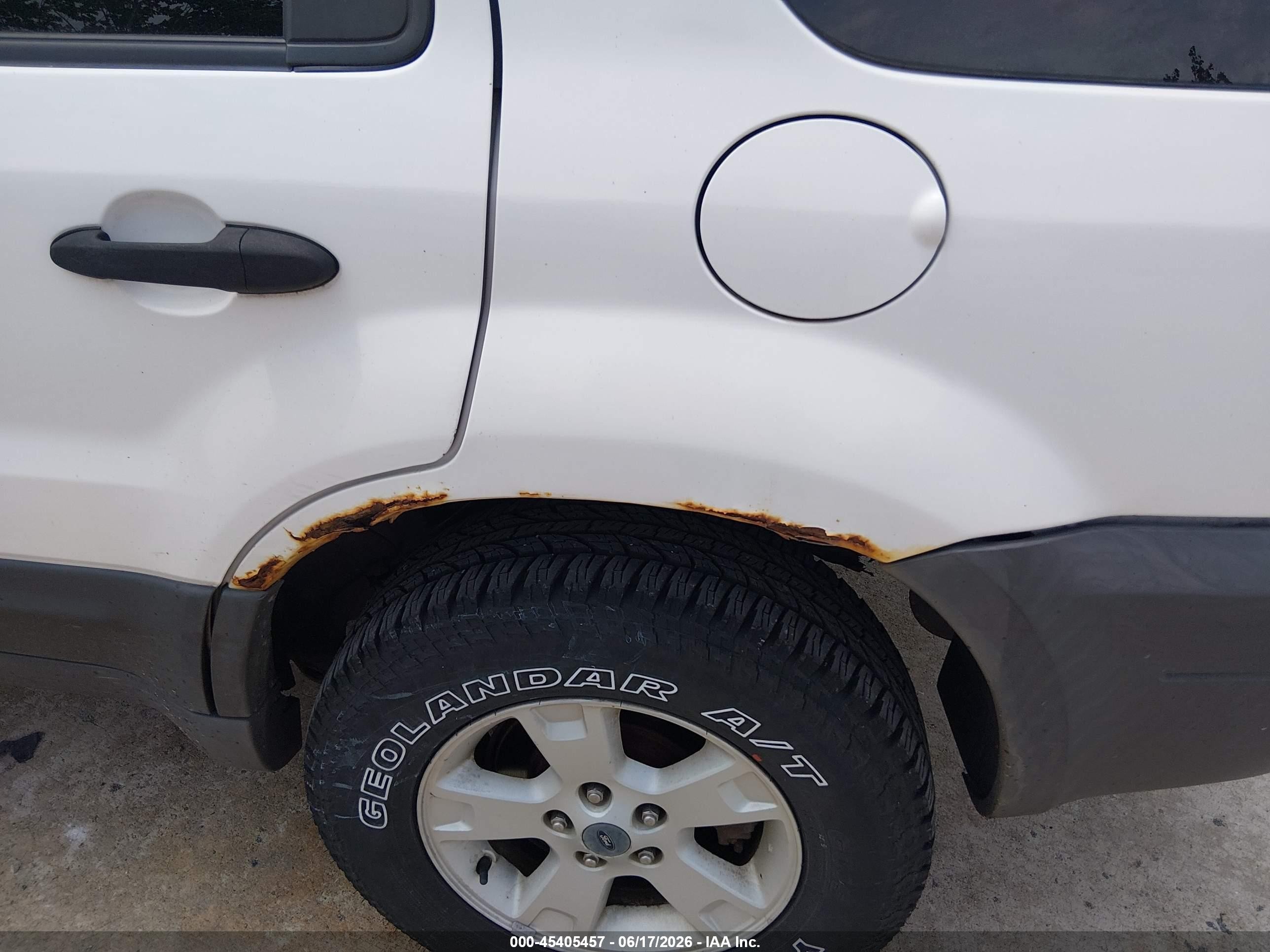 2006 Ford Escape Xlt/xlt Sport Белый vin: 1FMYU93156KA71610