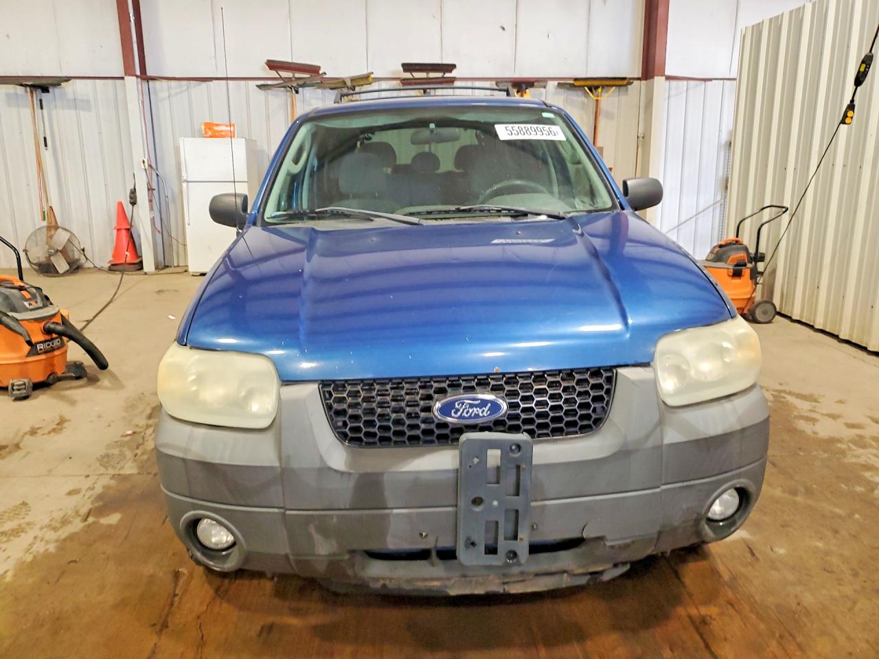 2007 Ford Escape Xlt Blue vin: 1FMYU93157KA06256