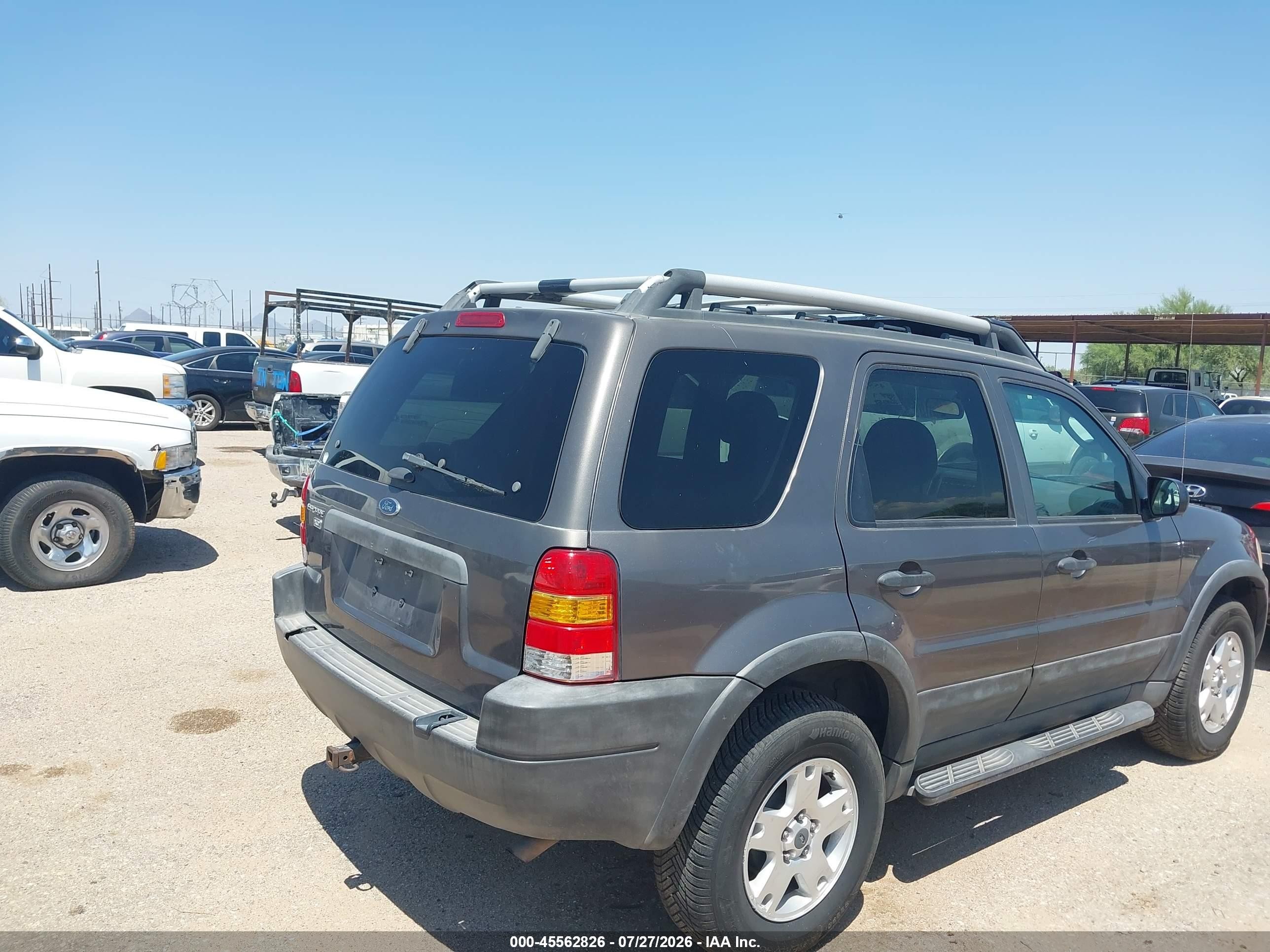 2004 Ford Escape Xlt Gray vin: 1FMYU93164KA98571