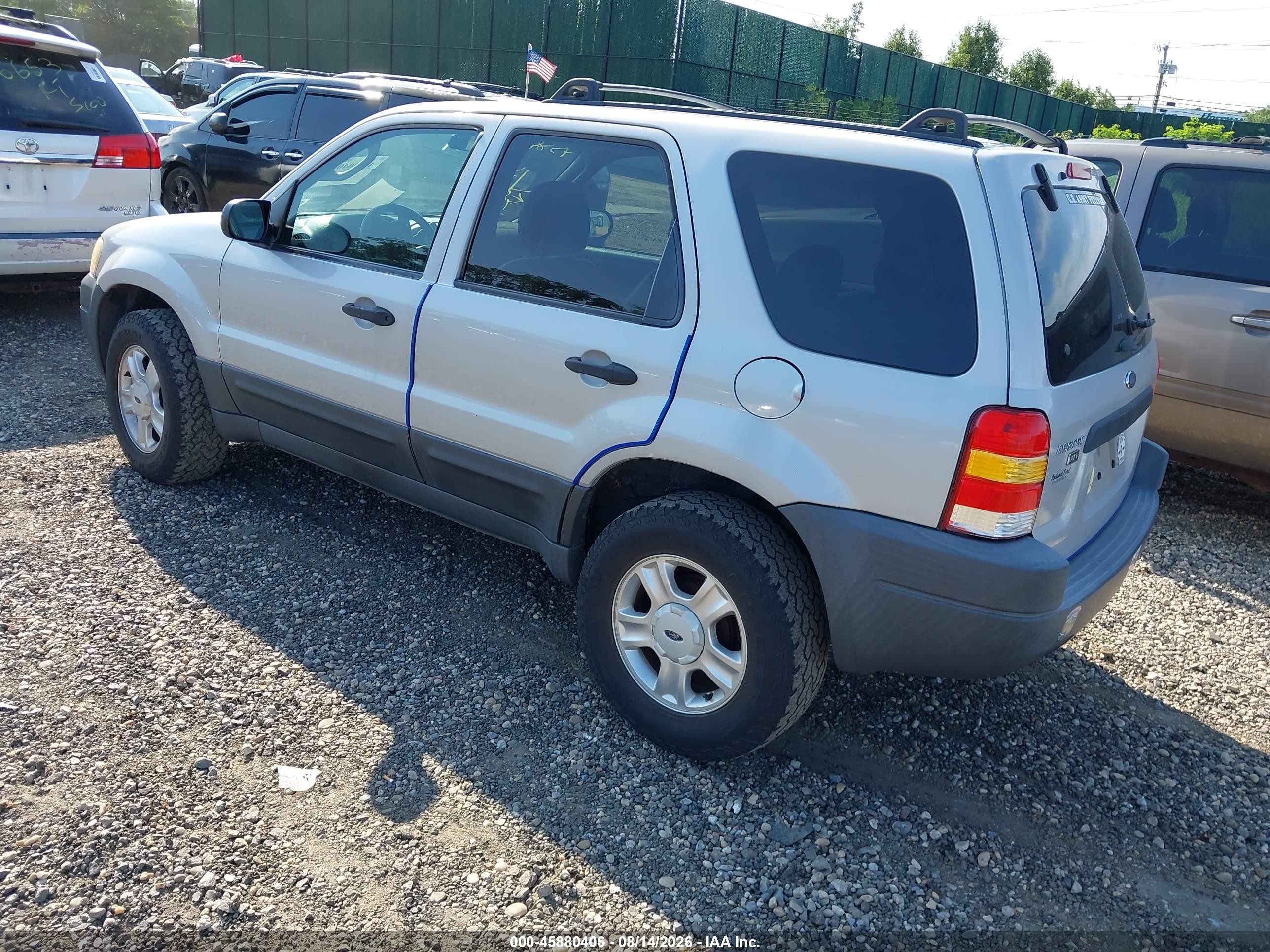 2004 Ford Escape Xlt Silver vin: 1FMYU93164KB06099