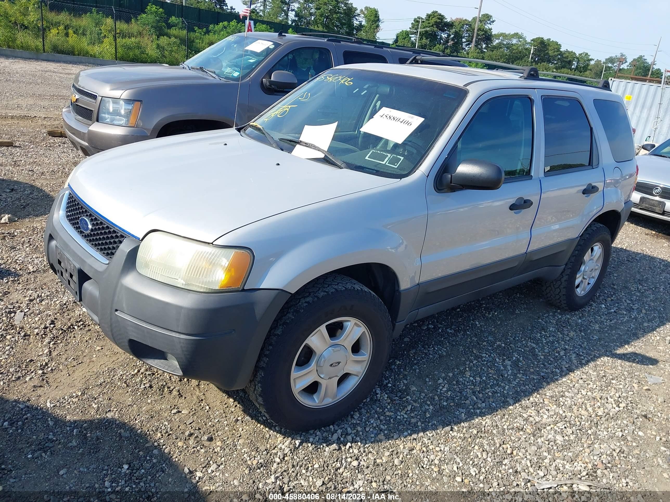 2004 Ford Escape Xlt Silver vin: 1FMYU93164KB06099