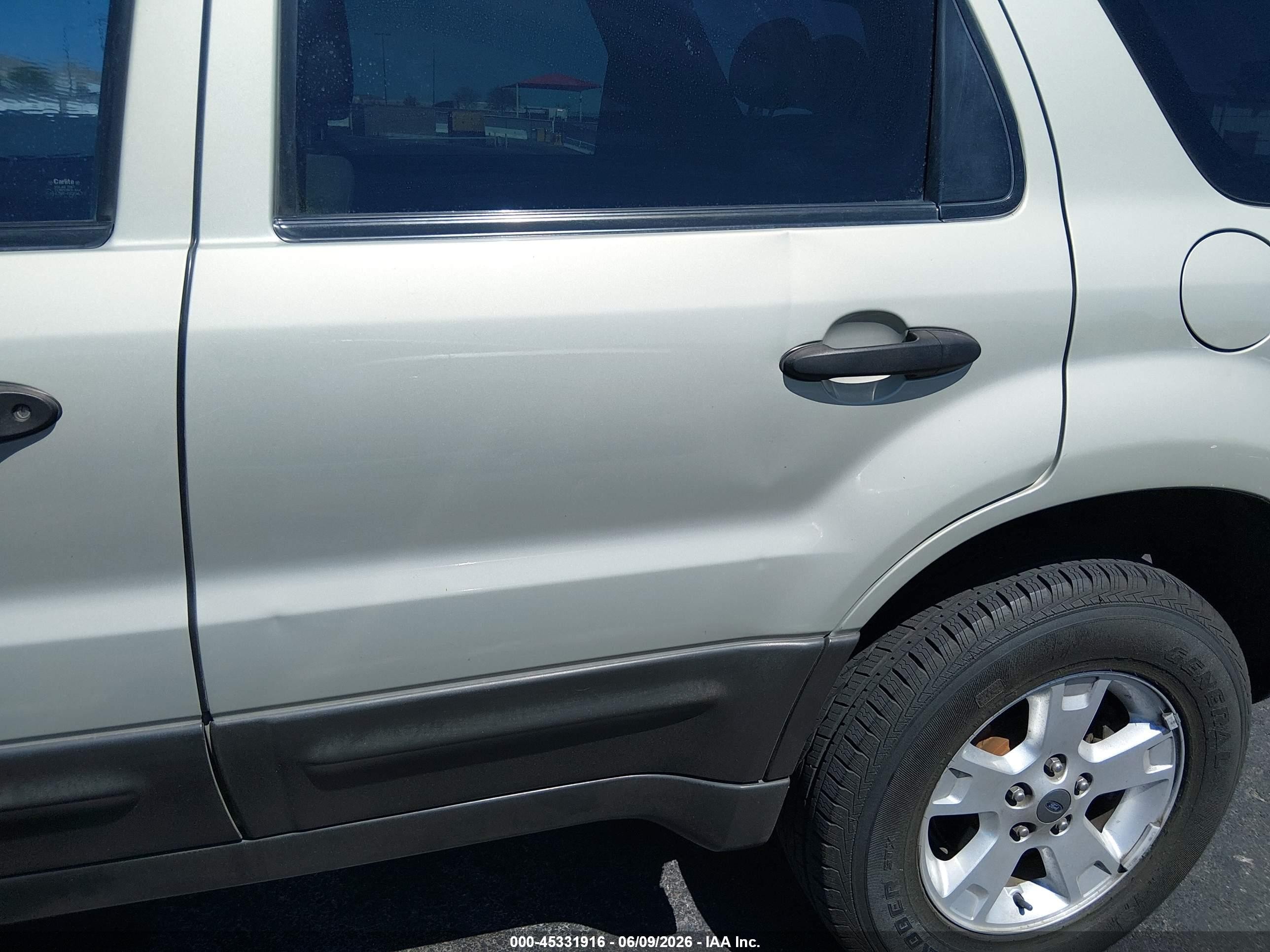 2005 Ford Escape Xlt Teal vin: 1FMYU93165KC10044