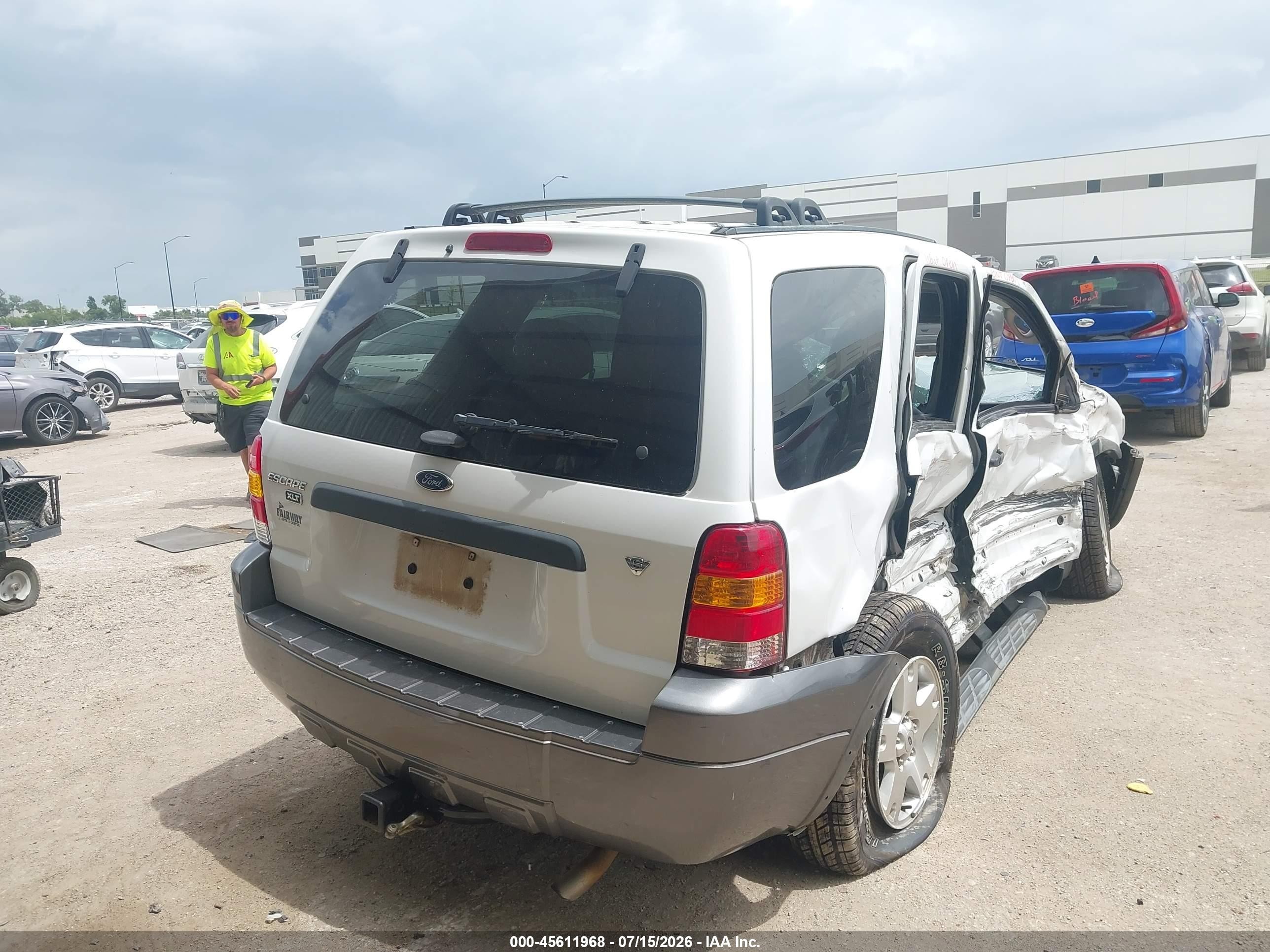2006 Ford Escape Xlt/xlt Sport Белый vin: 1FMYU93166KC24611